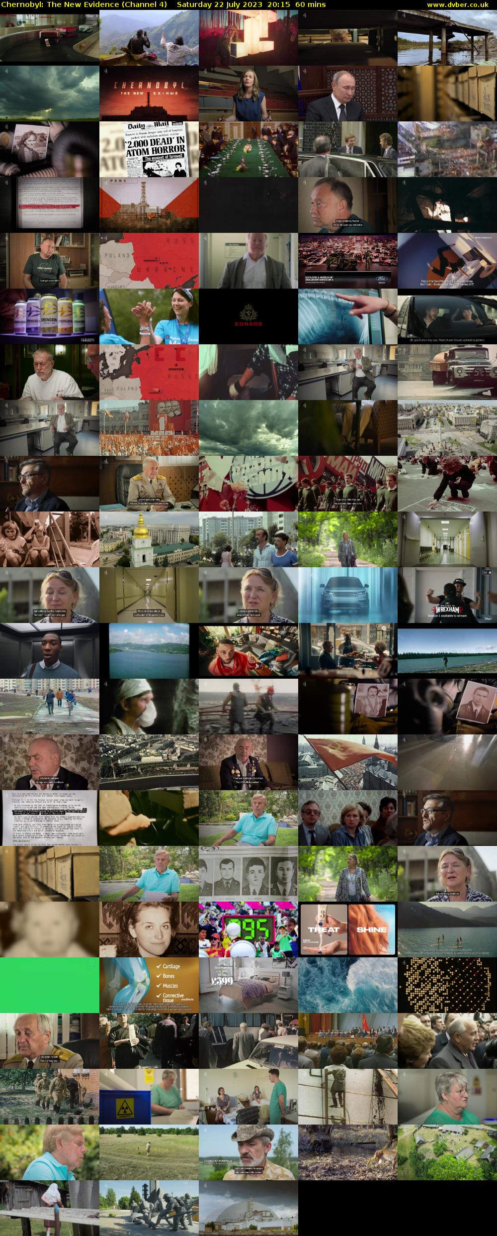 Chernobyl: The New Evidence (Channel 4) Saturday 22 July 2023 20:15 - 21:15