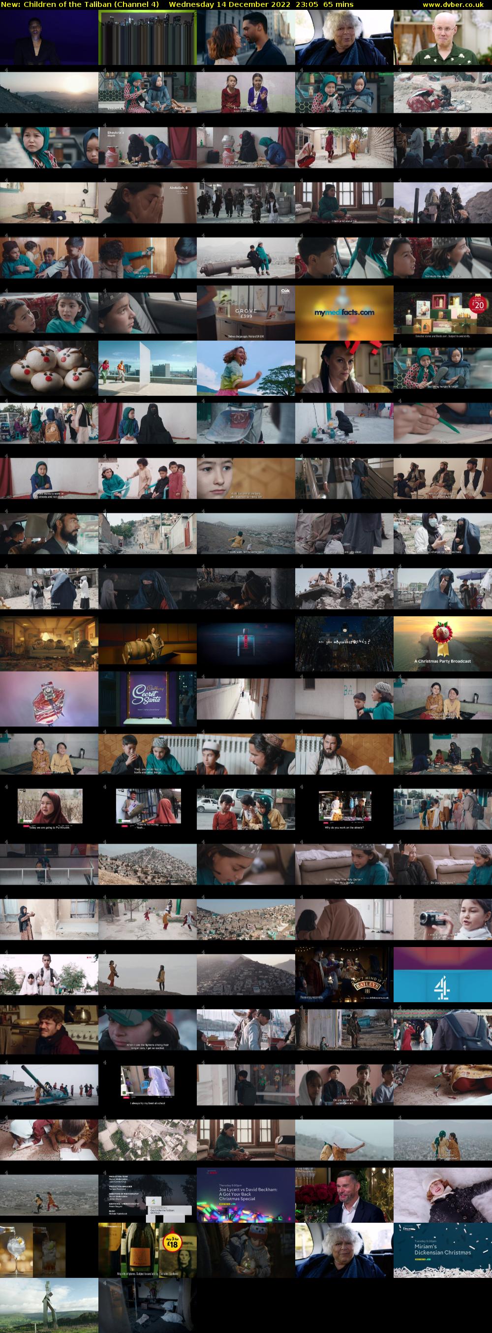 Children of the Taliban (Channel 4) Wednesday 14 December 2022 23:05 - 00:10