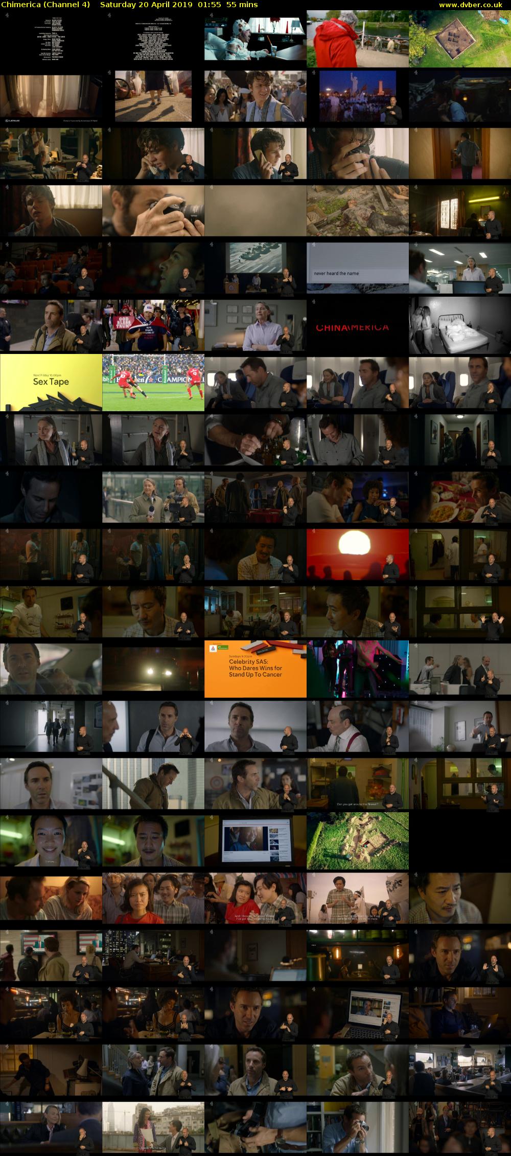 Chimerica (Channel 4) Saturday 20 April 2019 01:55 - 02:50