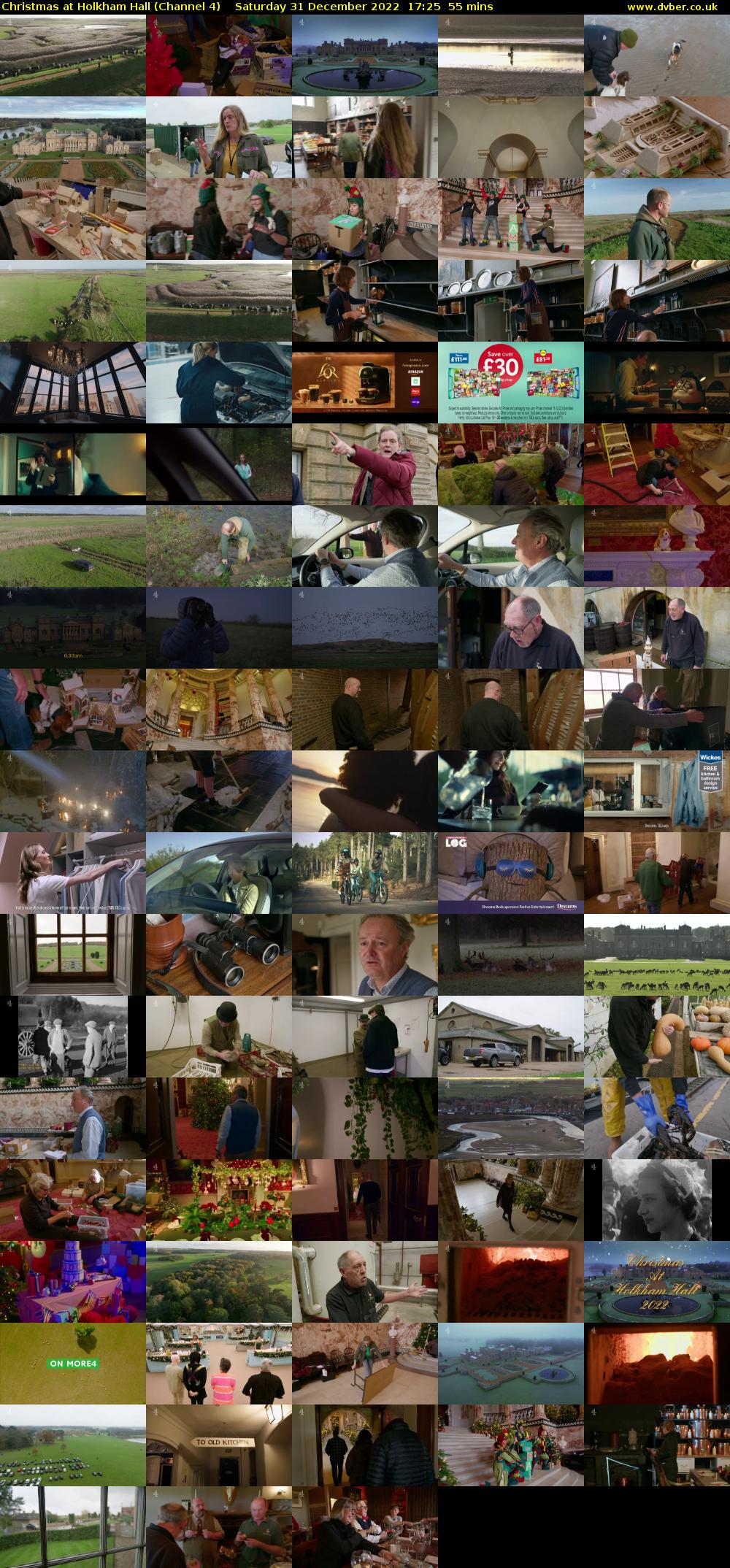 Christmas at Holkham Hall (Channel 4) Saturday 31 December 2022 17:25 - 18:20