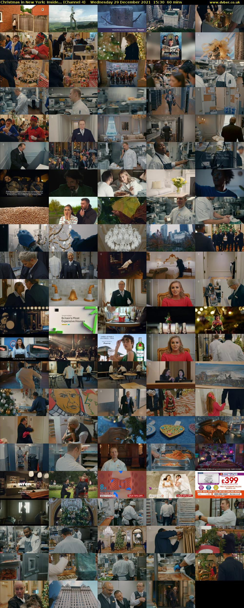 Christmas in New York: Inside... (Channel 4) Wednesday 29 December 2021 15:30 - 16:30
