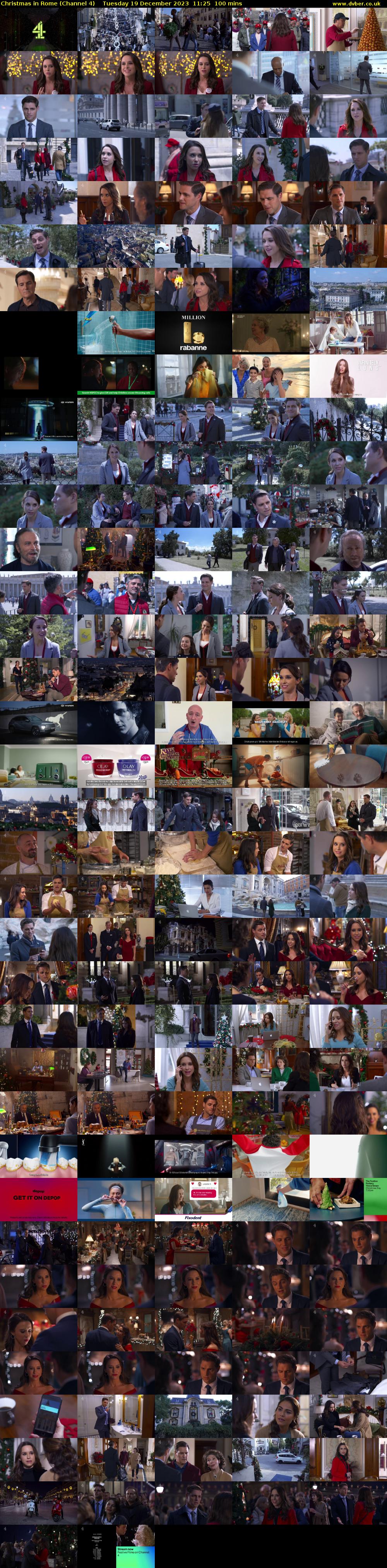 Christmas in Rome (Channel 4) Tuesday 19 December 2023 11:25 - 13:05