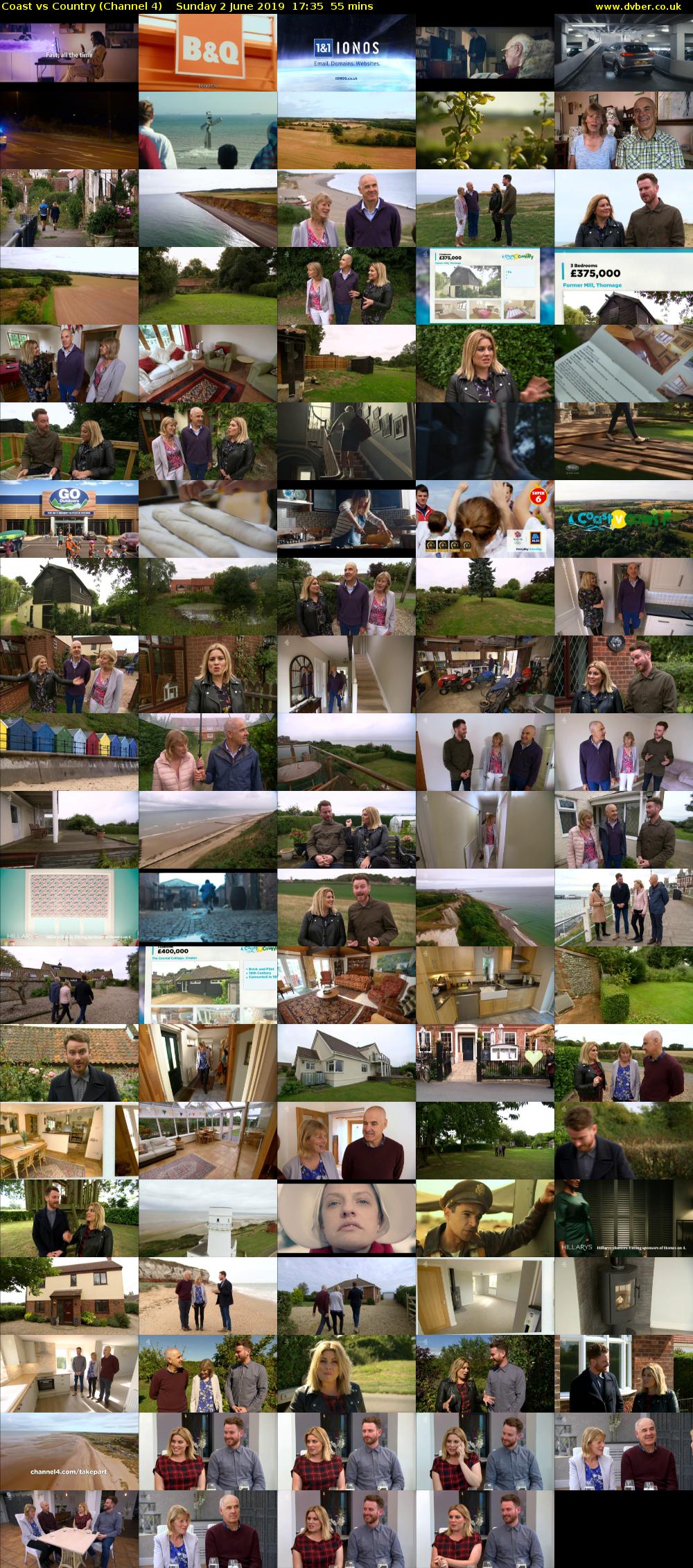 Coast vs Country (Channel 4) Sunday 2 June 2019 17:35 - 18:30
