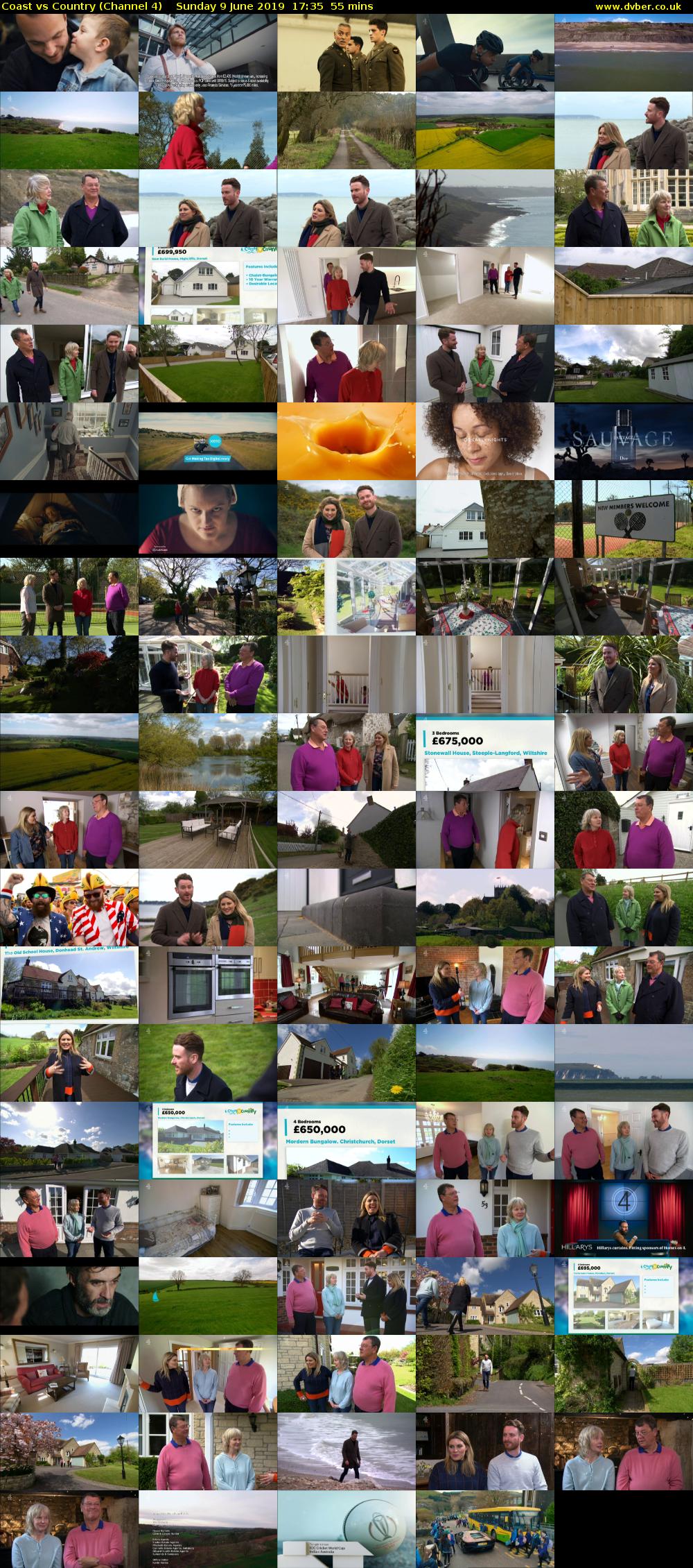 Coast vs Country (Channel 4) Sunday 9 June 2019 17:35 - 18:30