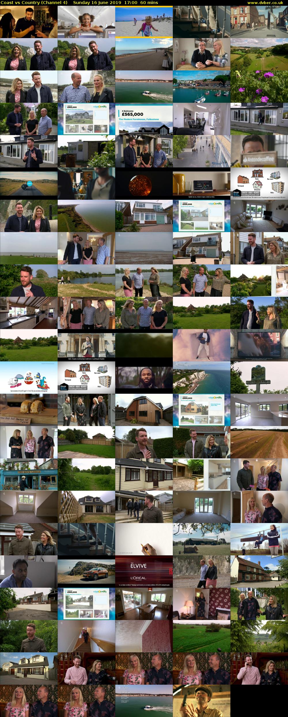 Coast vs Country (Channel 4) Sunday 16 June 2019 17:00 - 18:00