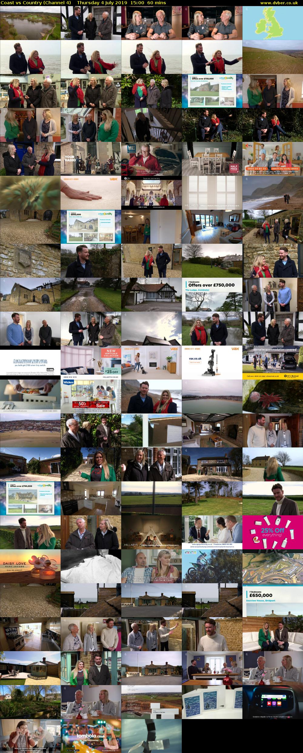 Coast vs Country (Channel 4) Thursday 4 July 2019 15:00 - 16:00