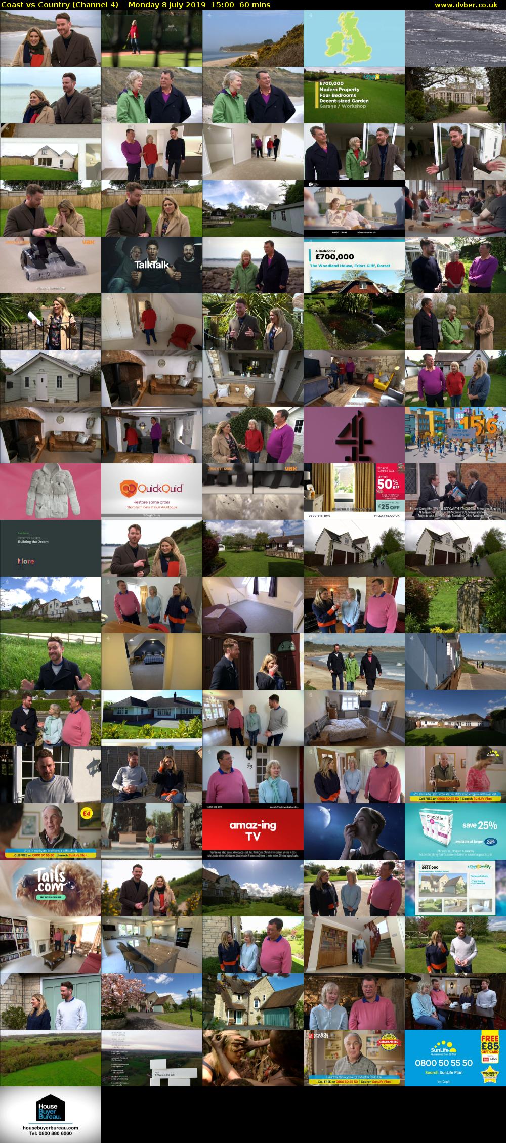 Coast vs Country (Channel 4) Monday 8 July 2019 15:00 - 16:00