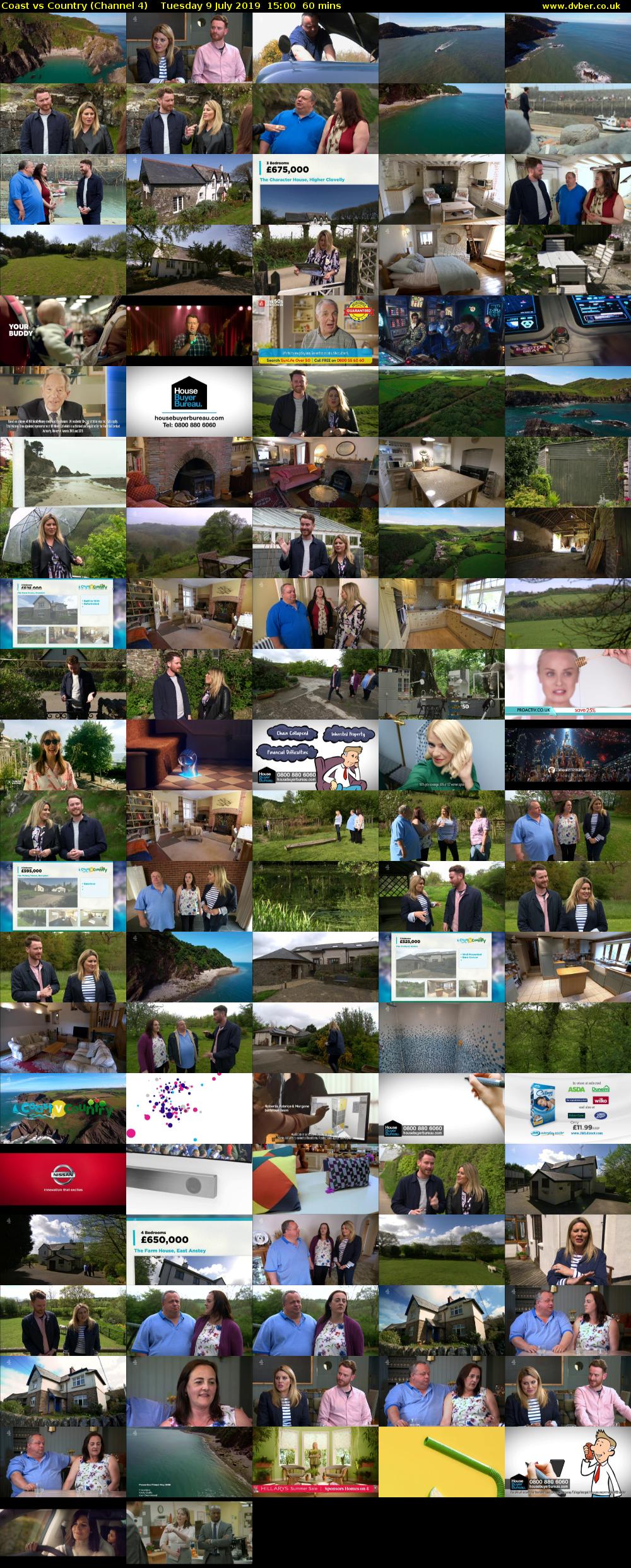 Coast vs Country (Channel 4) Tuesday 9 July 2019 15:00 - 16:00