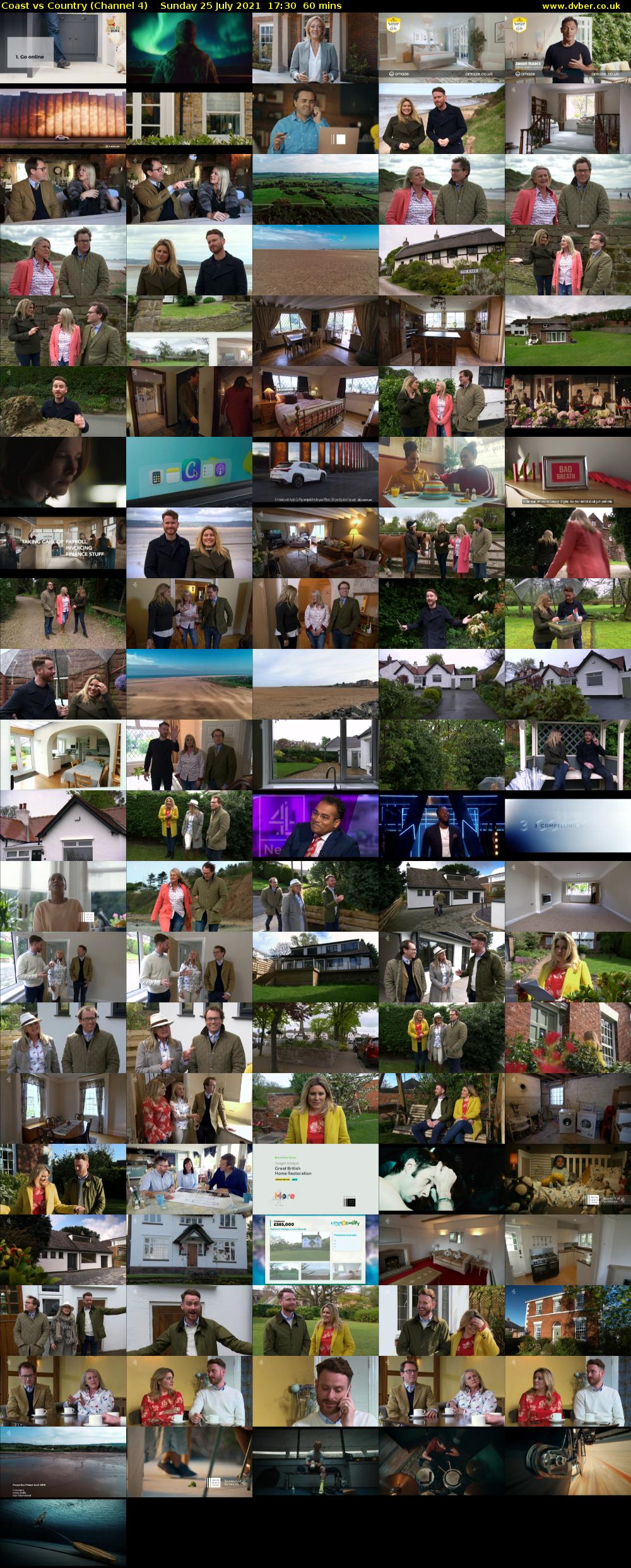 Coast vs Country (Channel 4) Sunday 25 July 2021 17:30 - 18:30