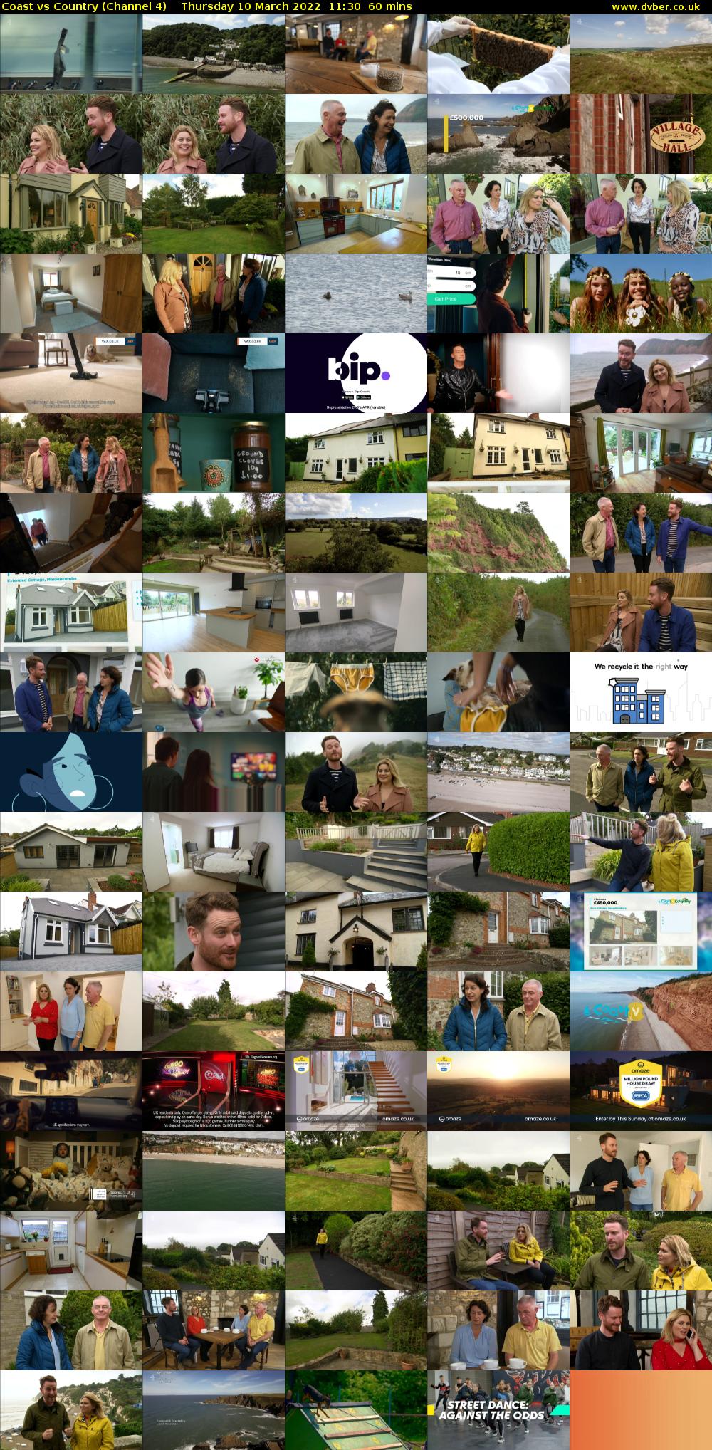 Coast vs Country (Channel 4) Thursday 10 March 2022 11:30 - 12:30