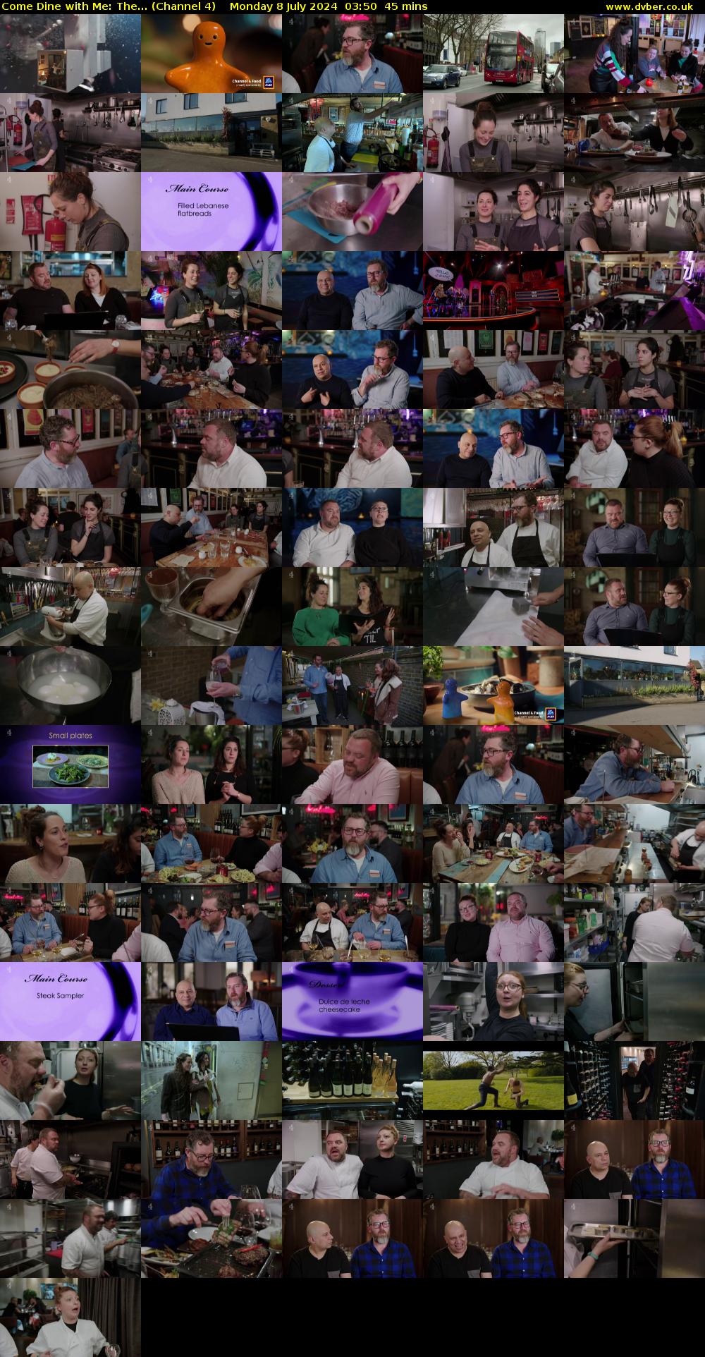 Come Dine with Me: The... (Channel 4) Monday 8 July 2024 03:50 - 04:35