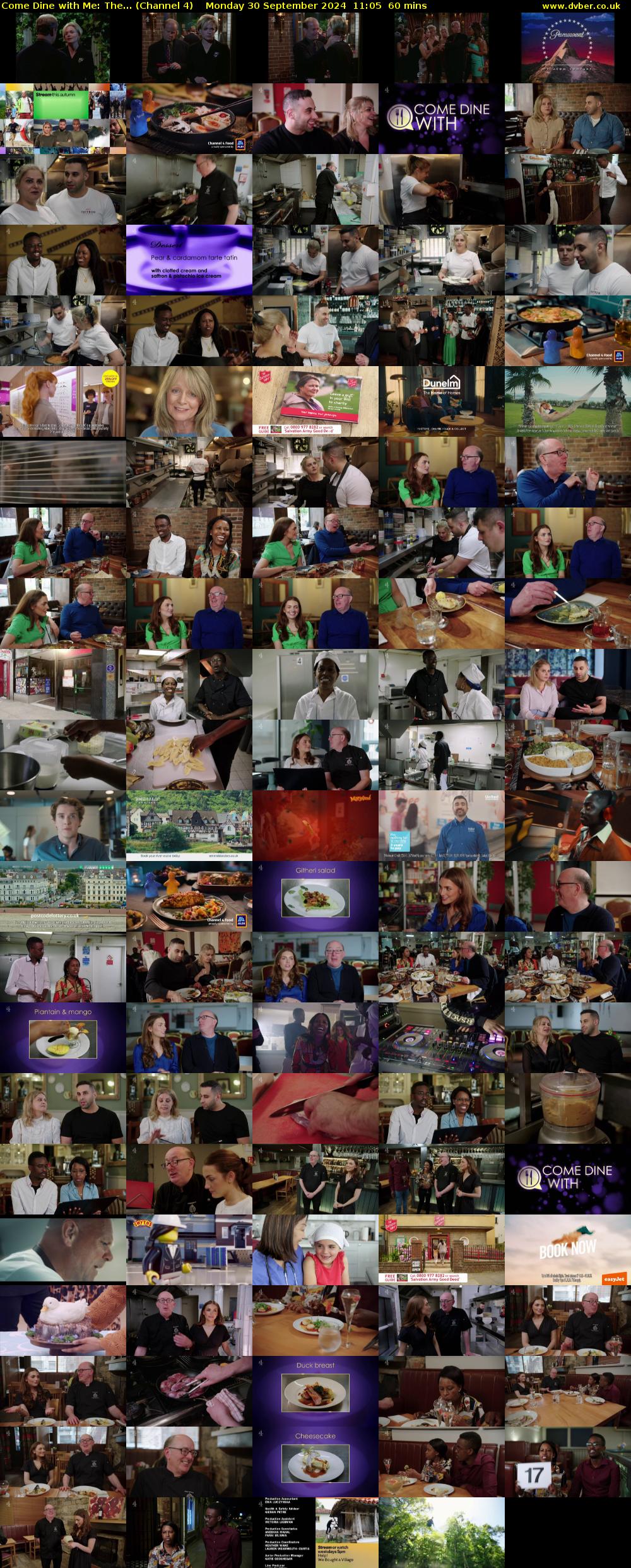 Come Dine with Me: The... (Channel 4) Monday 30 September 2024 11:05 - 12:05