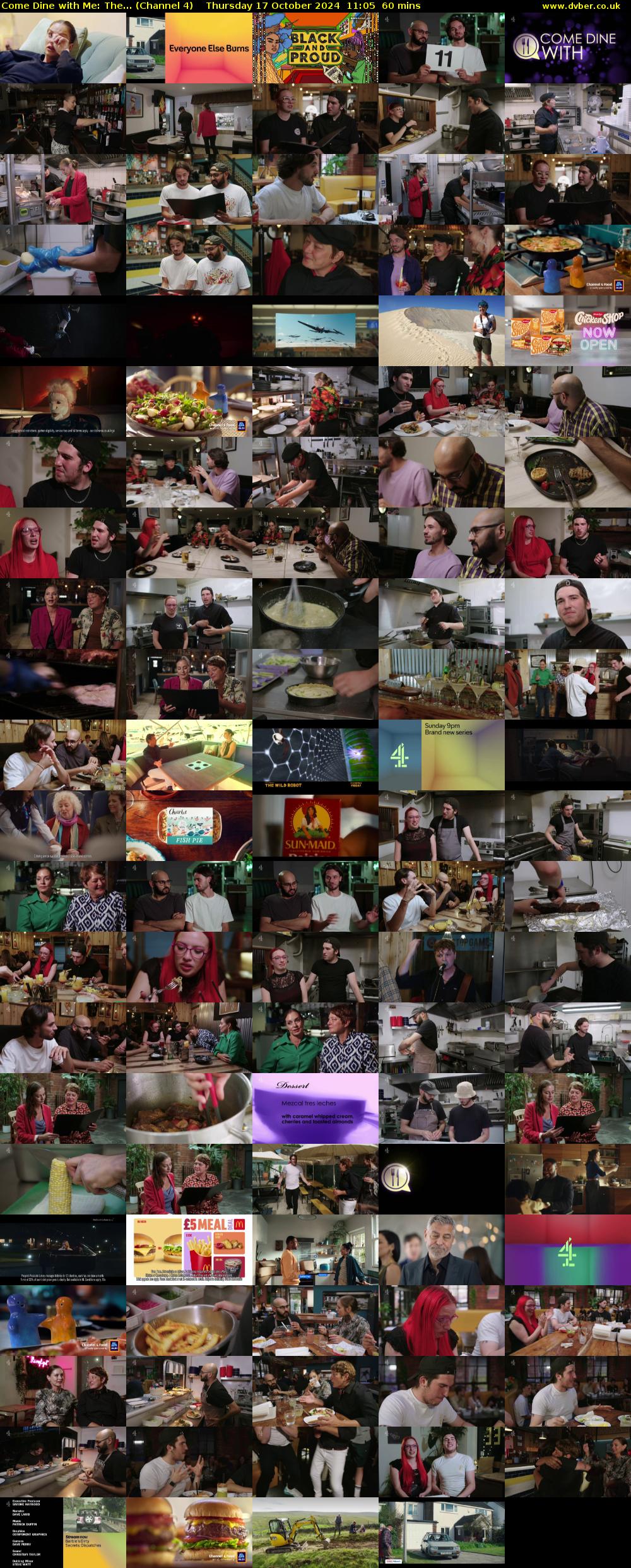 Come Dine with Me: The... (Channel 4) Thursday 17 October 2024 11:05 - 12:05