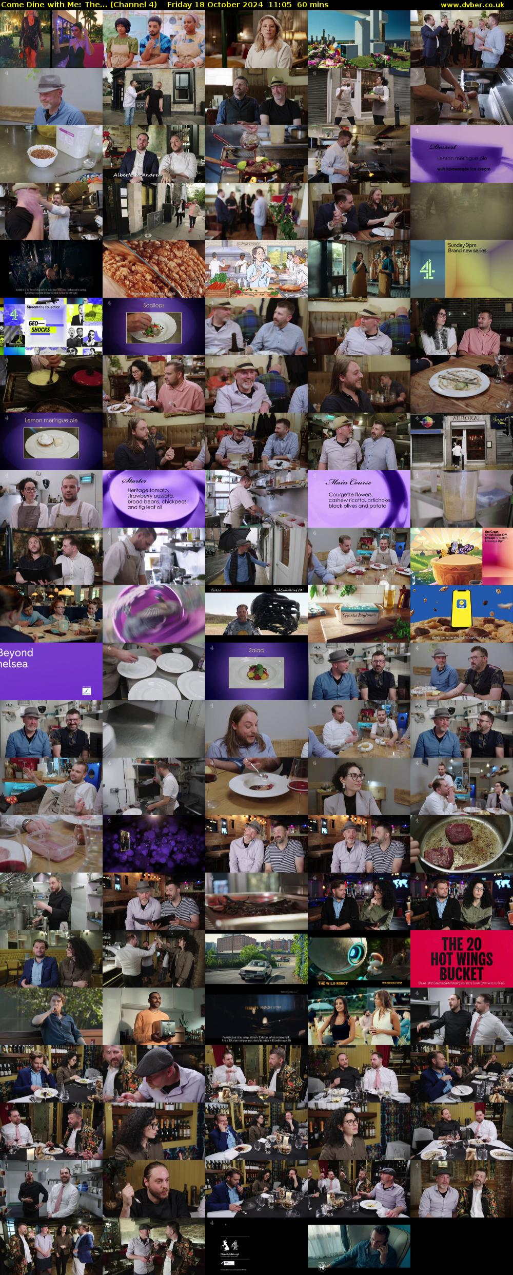 Come Dine with Me: The... (Channel 4) Friday 18 October 2024 11:05 - 12:05