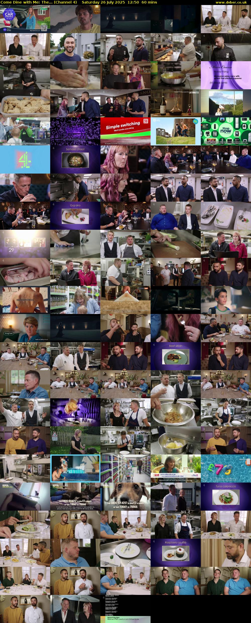 Come Dine with Me: The... (Channel 4) Saturday 26 July 2025 12:50 - 13:50