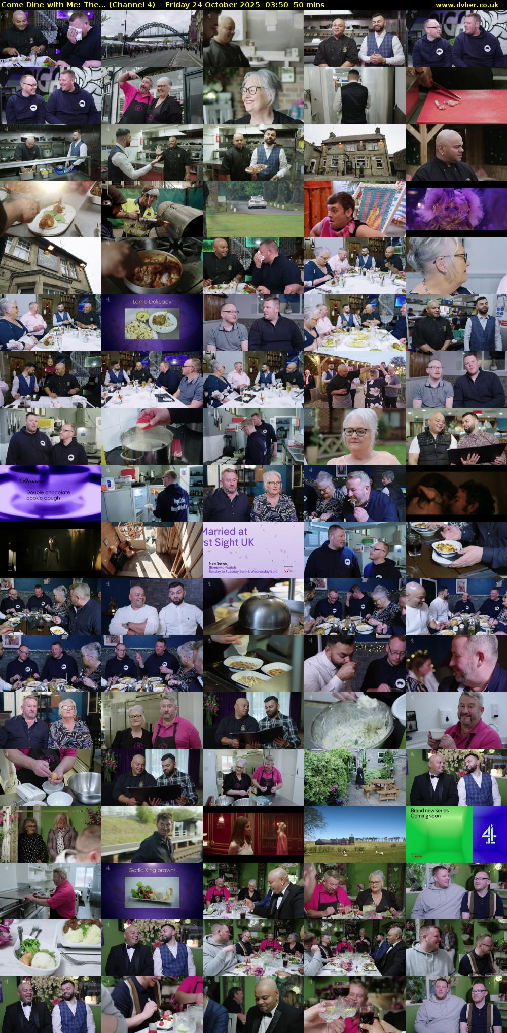 Come Dine with Me: The... (Channel 4) Friday 24 October 2025 03:50 - 04:40