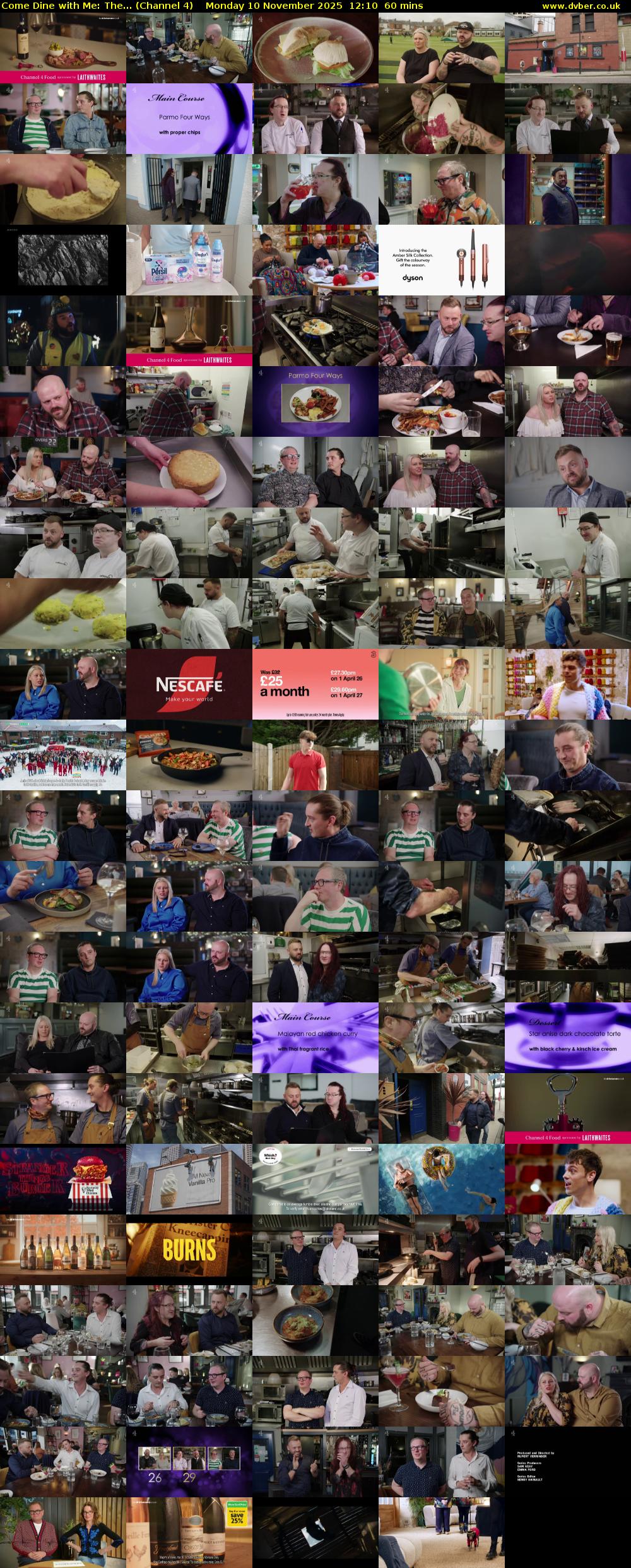 Come Dine with Me: The... (Channel 4) Monday 10 November 2025 12:10 - 13:10