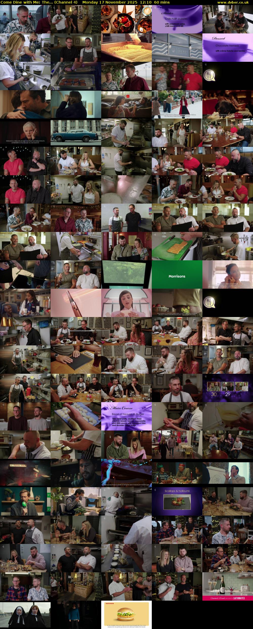 Come Dine with Me: The... (Channel 4) Monday 17 November 2025 12:10 - 13:10