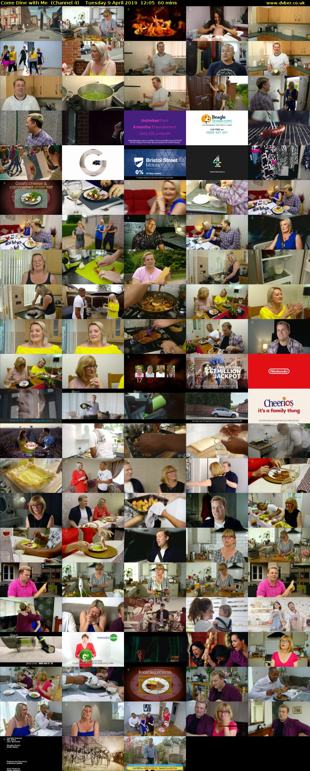 Come Dine with Me  (Channel 4) Tuesday 9 April 2019 12:05 - 13:05