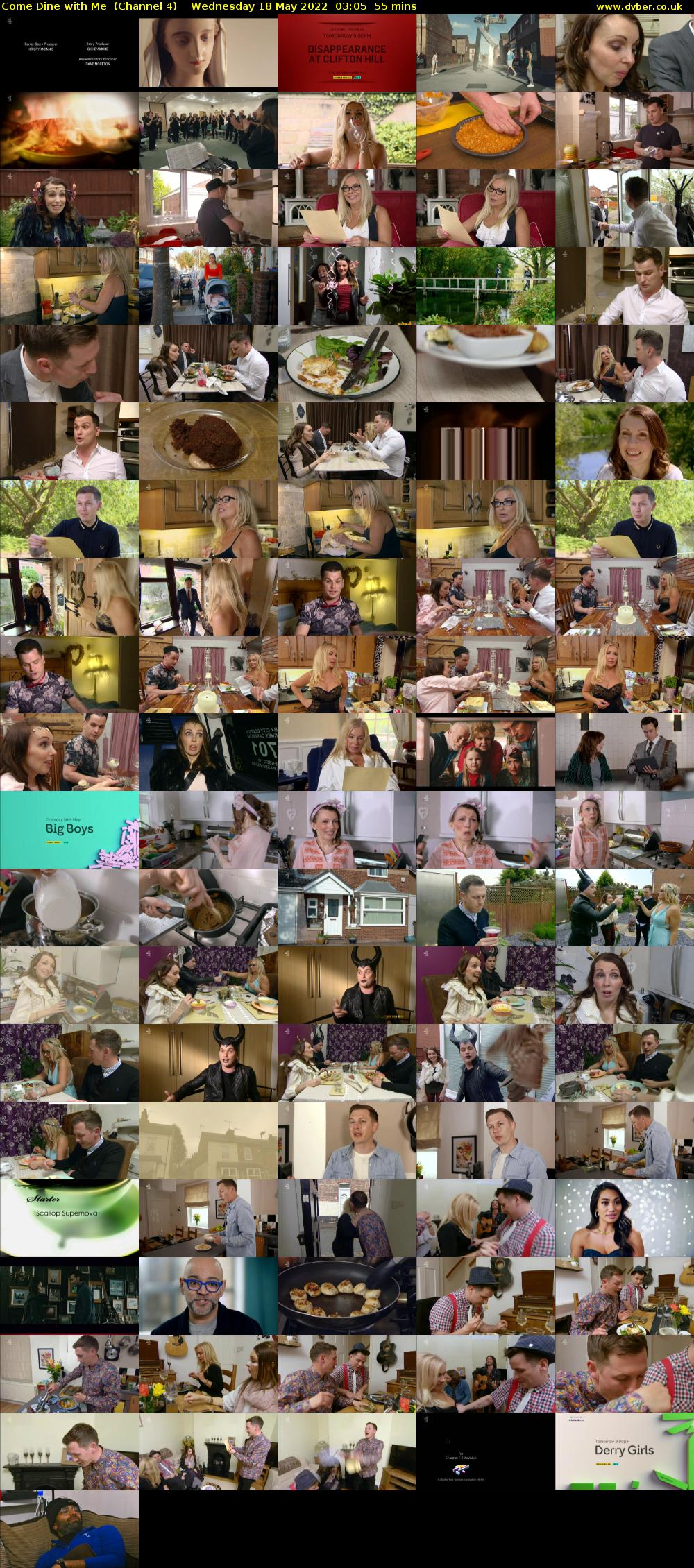 Come Dine with Me  (Channel 4) Wednesday 18 May 2022 03:05 - 04:00