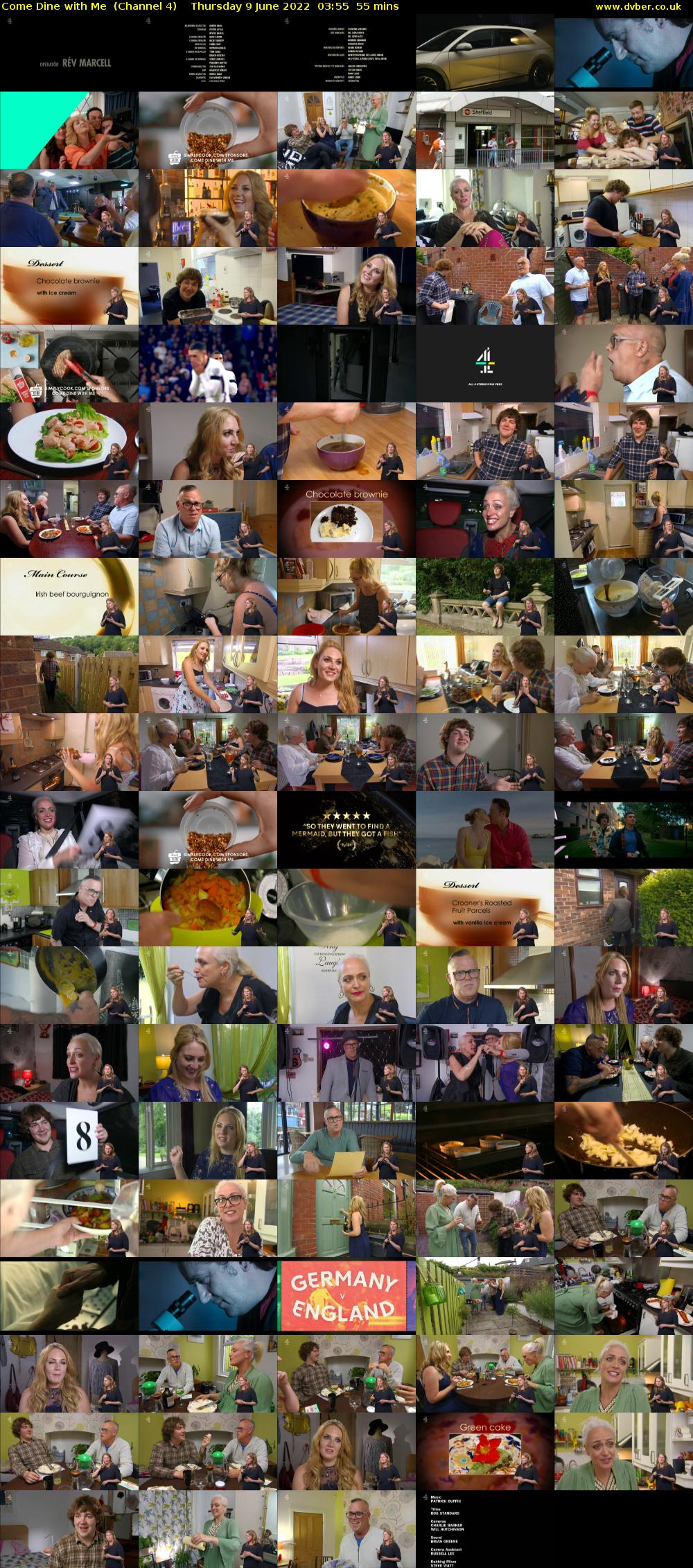 Come Dine with Me  (Channel 4) Thursday 9 June 2022 03:55 - 04:50