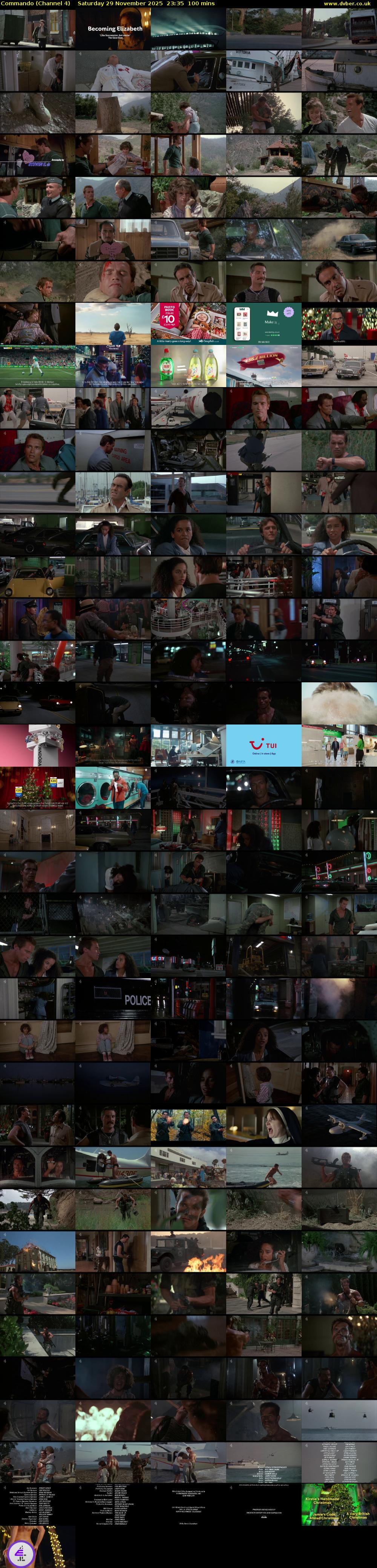 Commando (Channel 4) Saturday 29 November 2025 23:35 - 01:15