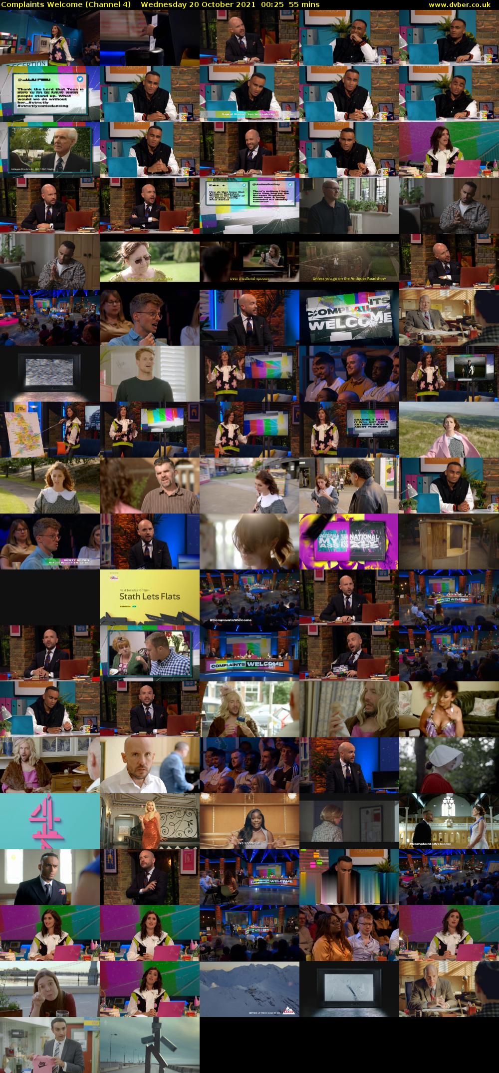 Complaints Welcome (Channel 4) Wednesday 20 October 2021 00:25 - 01:20