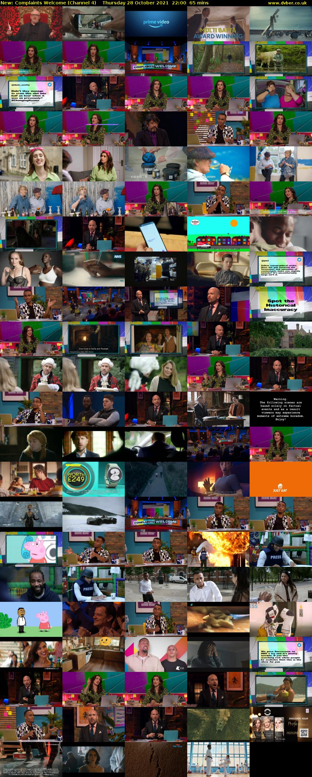 Complaints Welcome (Channel 4) Thursday 28 October 2021 22:00 - 23:05