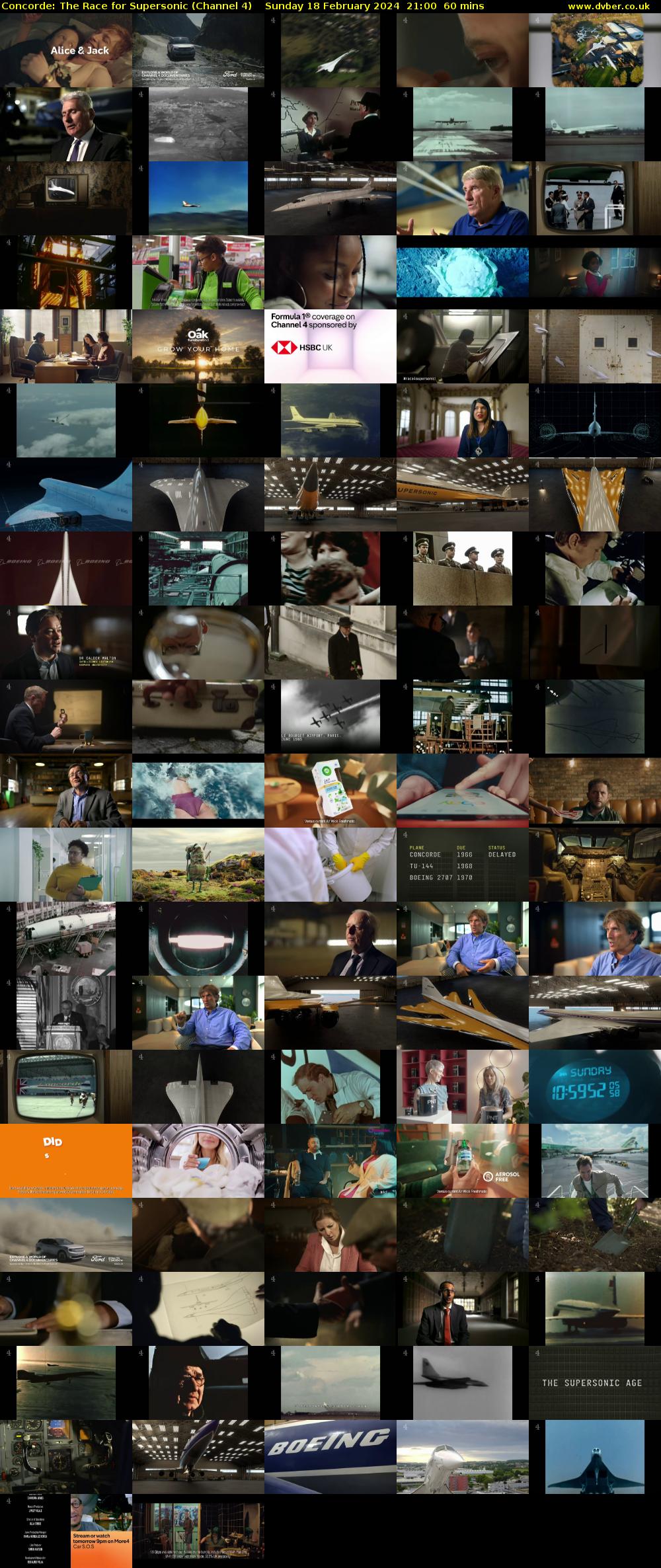 Concorde: The Race for Supersonic (Channel 4) Sunday 18 February 2024 21:00 - 22:00