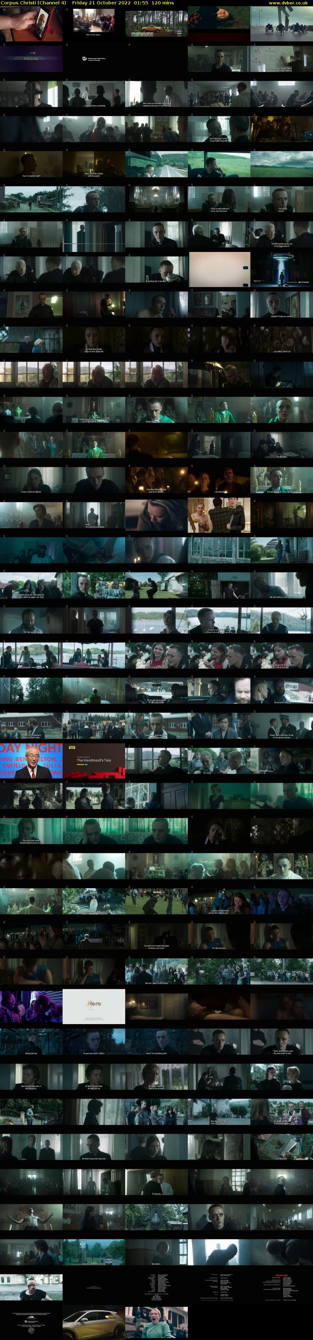 Corpus Christi (Channel 4) Friday 21 October 2022 01:55 - 03:55