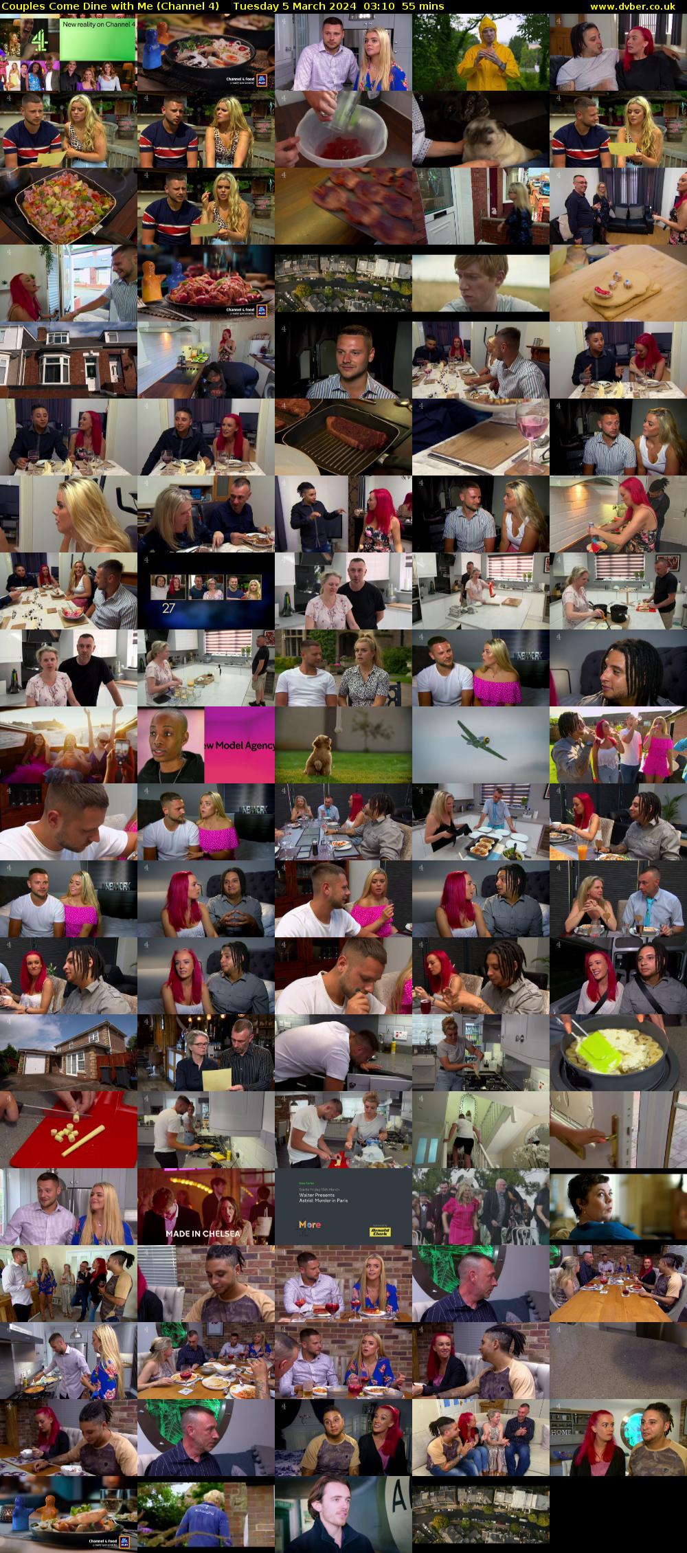 Couples Come Dine with Me (Channel 4) Tuesday 5 March 2024 03:10 - 04:05