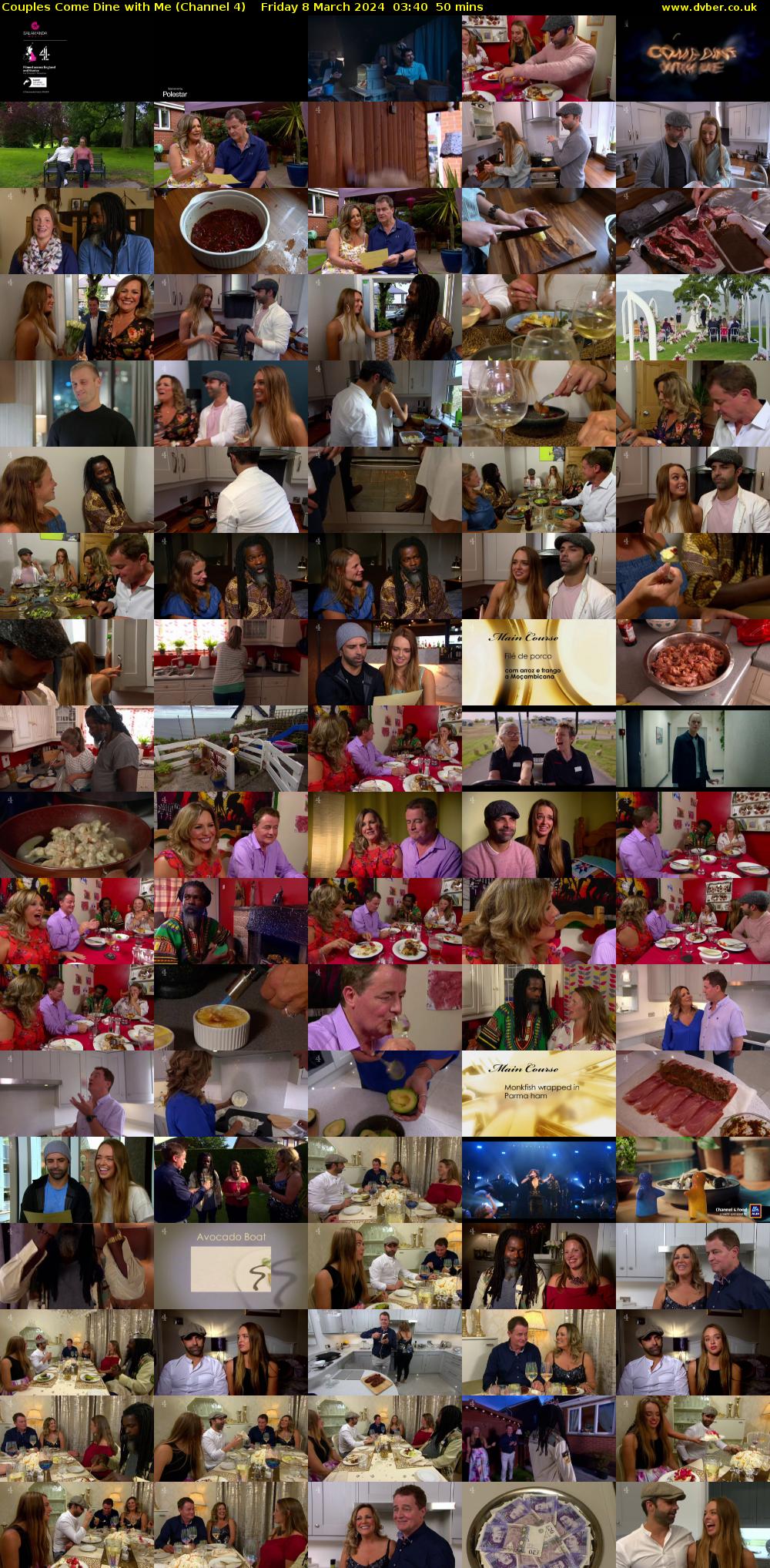 Couples Come Dine with Me (Channel 4) Friday 8 March 2024 03:40 - 04:30
