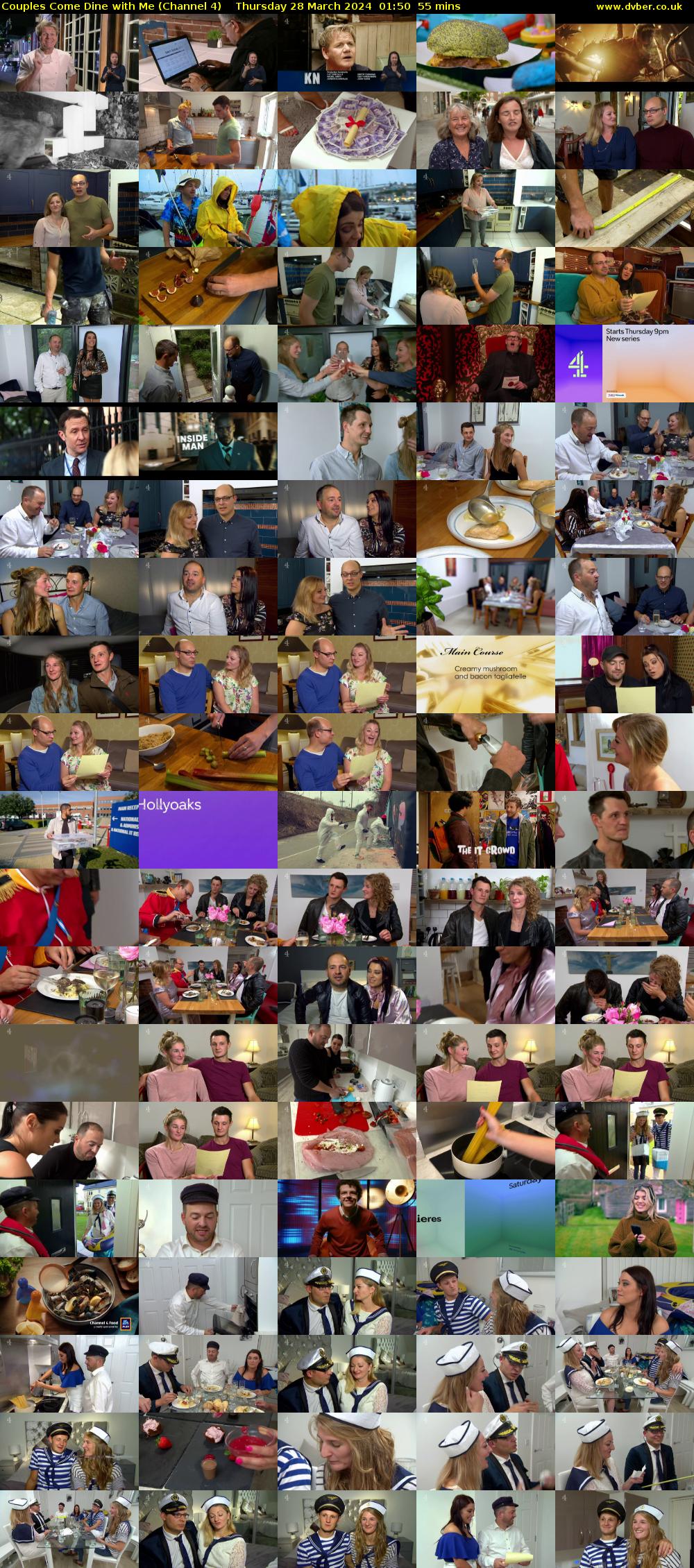 Couples Come Dine with Me (Channel 4) Thursday 28 March 2024 01:50 - 02:45