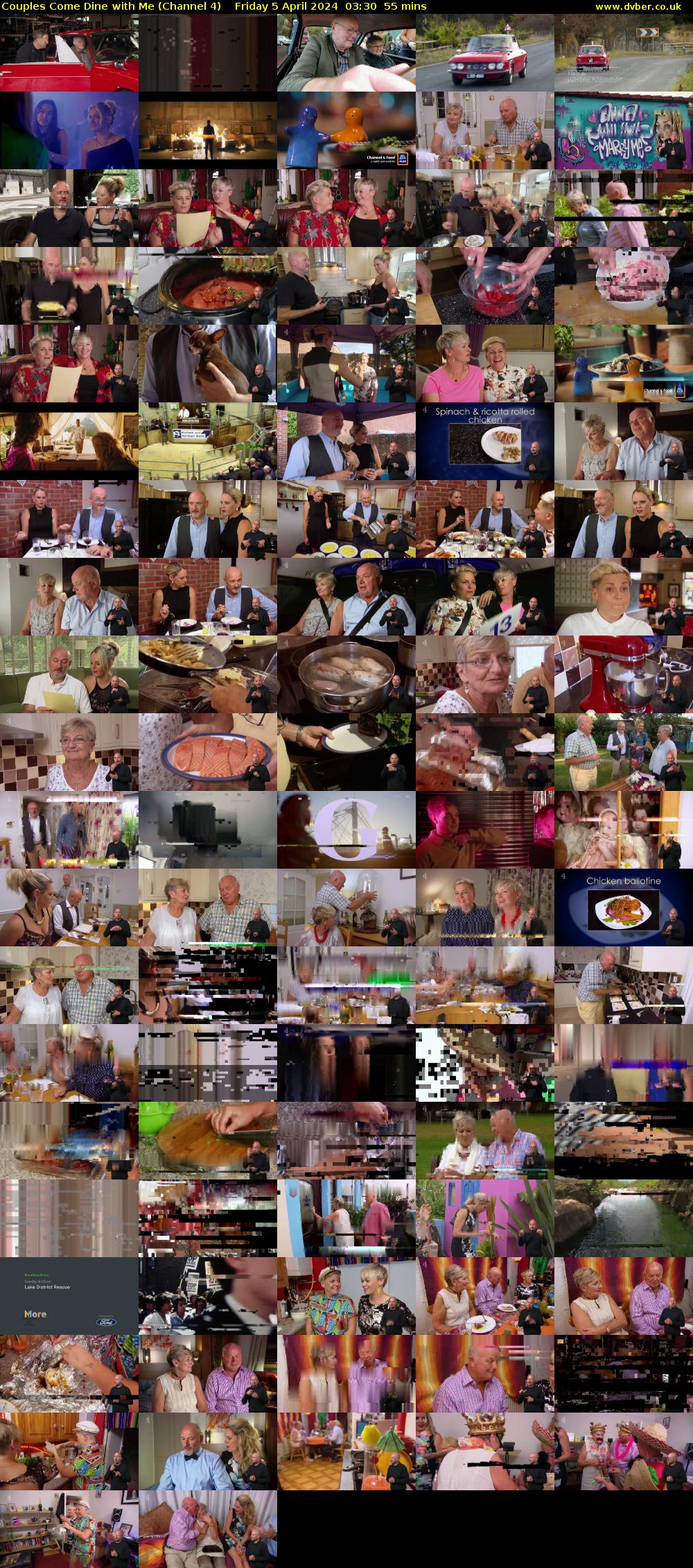 Couples Come Dine with Me (Channel 4) Friday 5 April 2024 03:30 - 04:25
