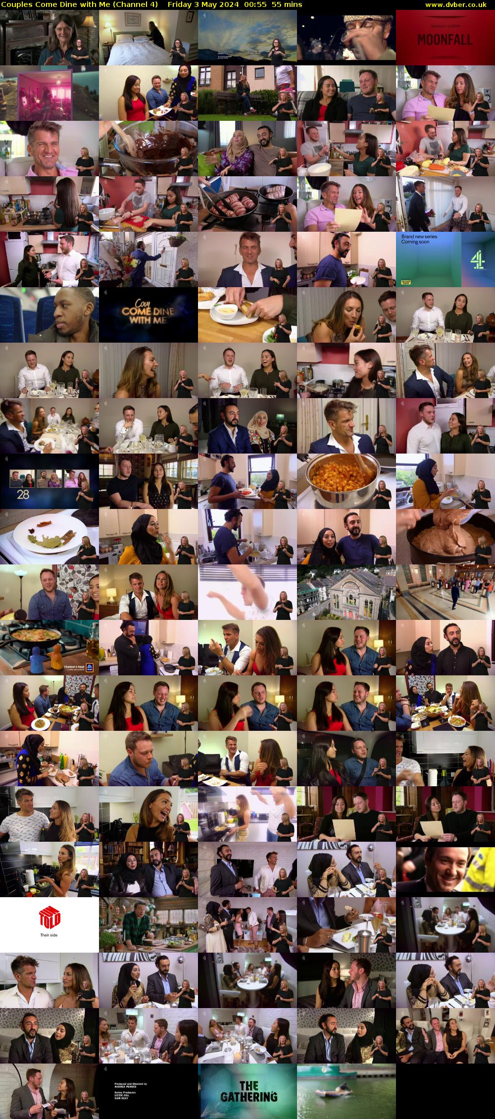 Couples Come Dine with Me (Channel 4) Friday 3 May 2024 00:55 - 01:50
