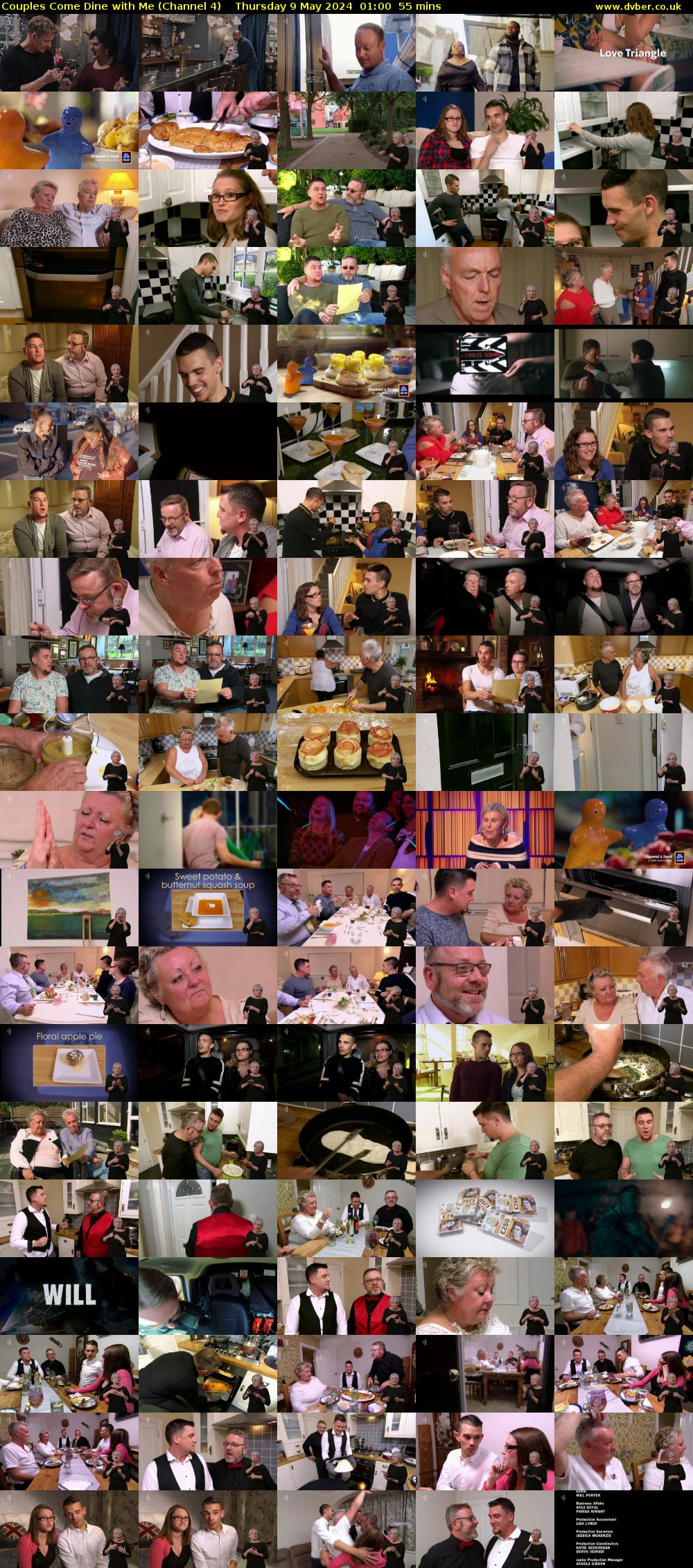 Couples Come Dine with Me (Channel 4) Thursday 9 May 2024 01:00 - 01:55
