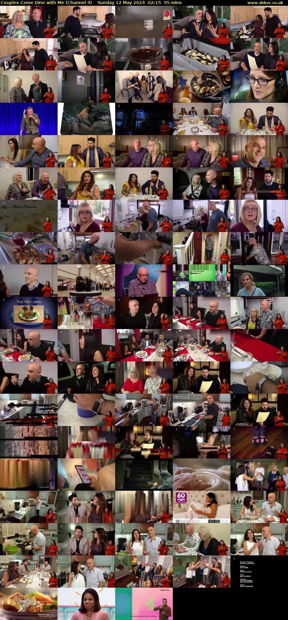 Couples Come Dine with Me (Channel 4) Sunday 12 May 2024 02:15 - 03:10