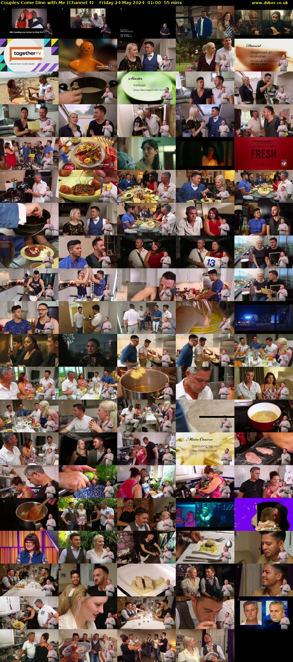 Couples Come Dine with Me (Channel 4) Friday 24 May 2024 01:00 - 01:55