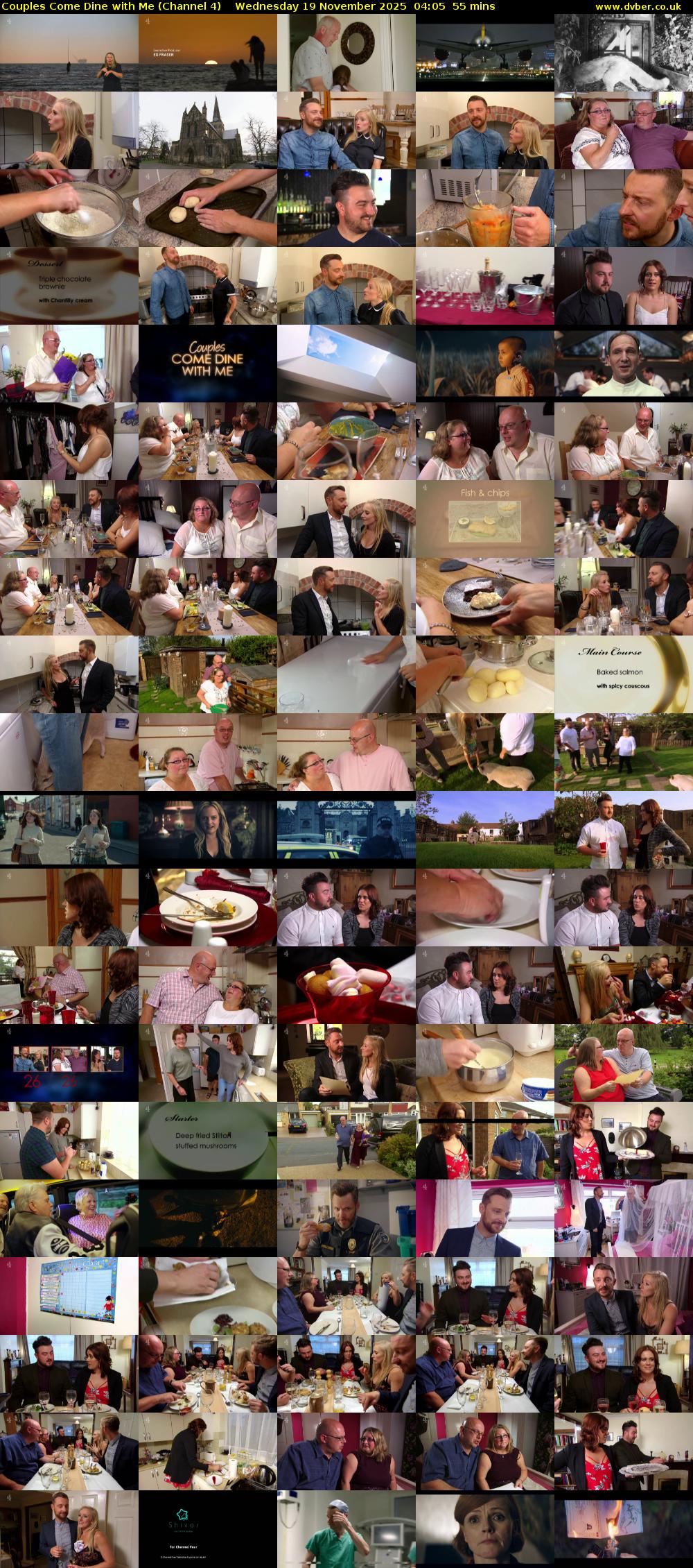 Couples Come Dine with Me (Channel 4) Wednesday 19 November 2025 04:05 - 05:00