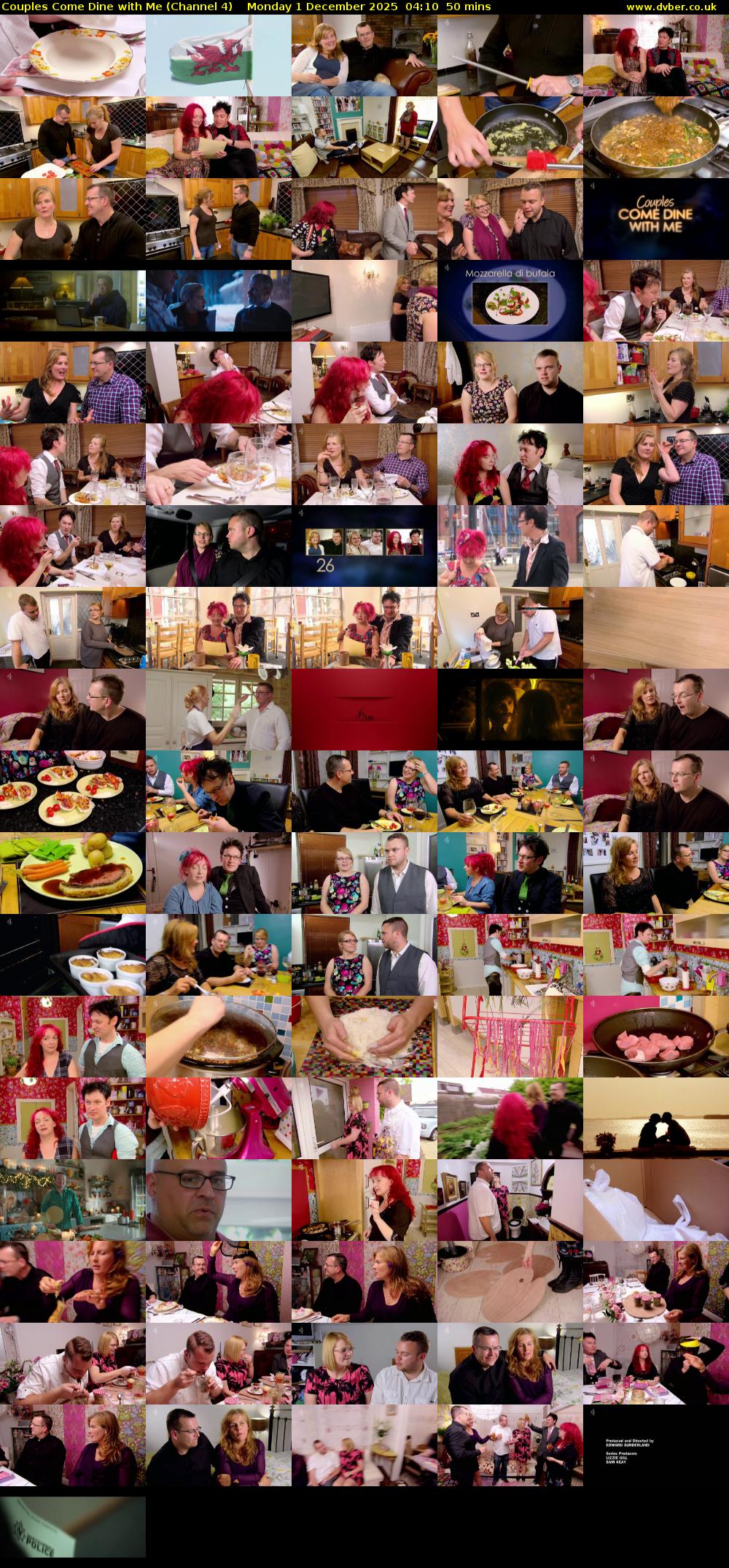 Couples Come Dine with Me (Channel 4) Monday 1 December 2025 04:10 - 05:00