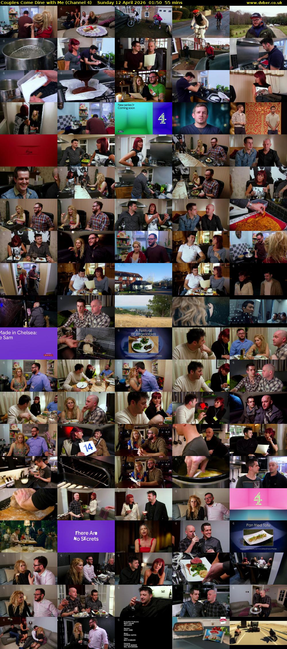 Couples Come Dine with Me (Channel 4) Sunday 12 April 2026 01:50 - 02:45