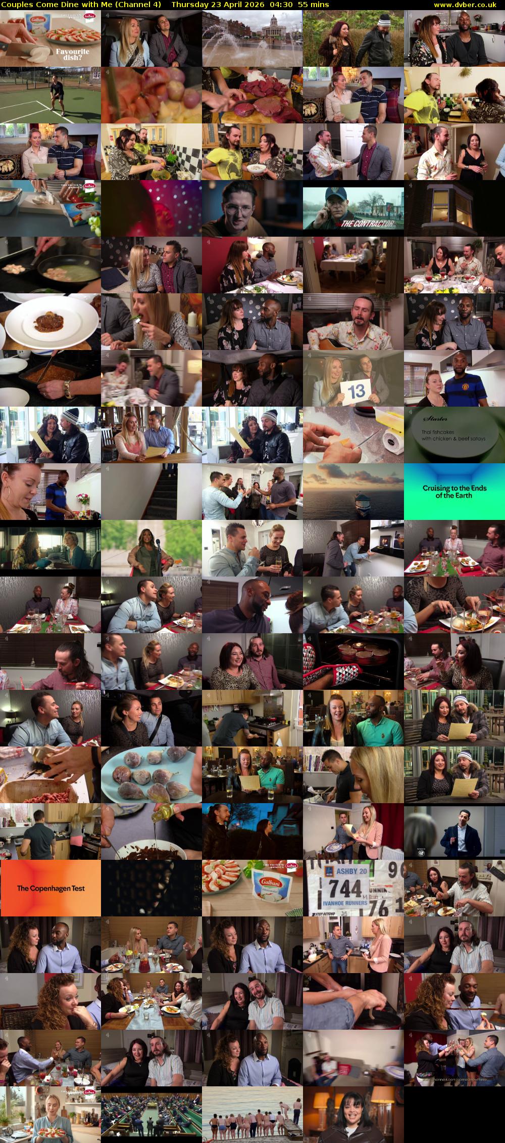 Couples Come Dine with Me (Channel 4) Thursday 23 April 2026 04:30 - 05:25