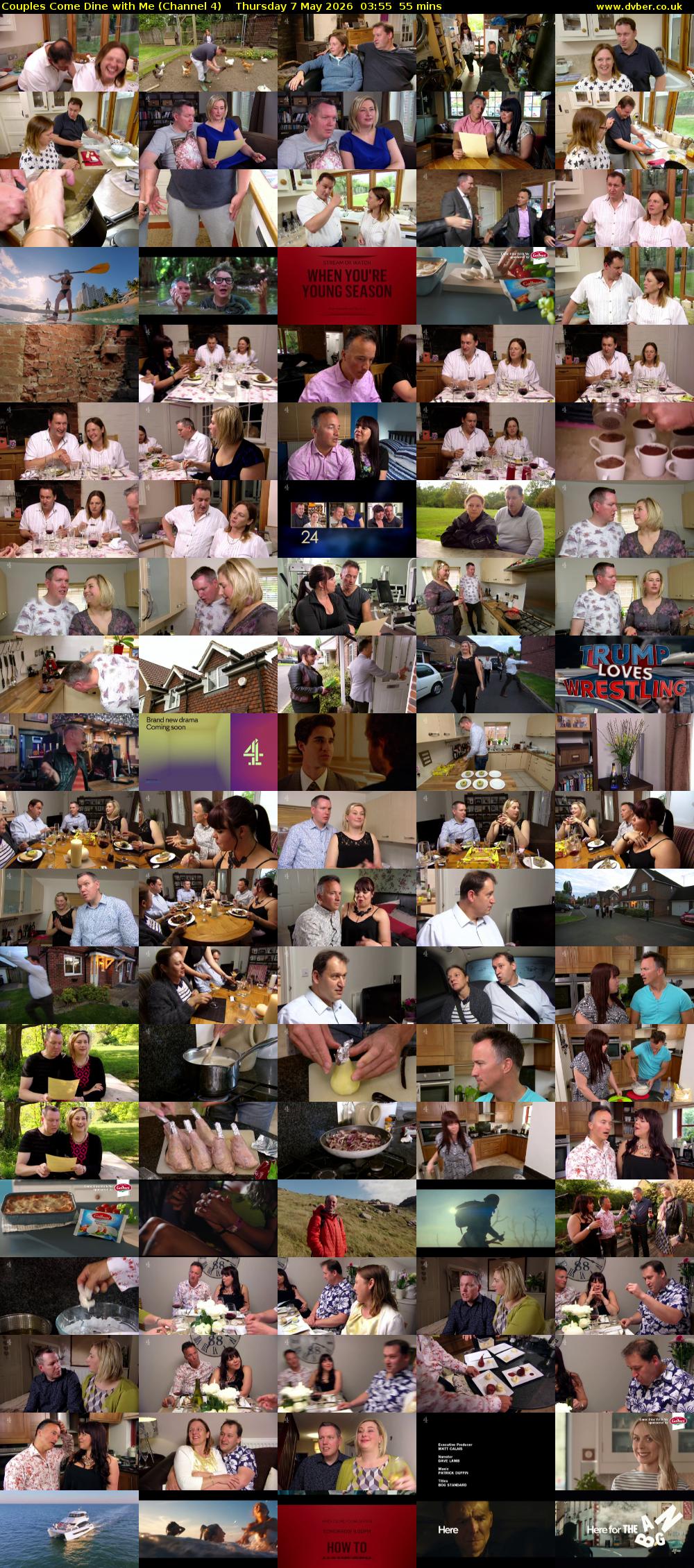 Couples Come Dine with Me (Channel 4) Thursday 7 May 2026 03:55 - 04:50