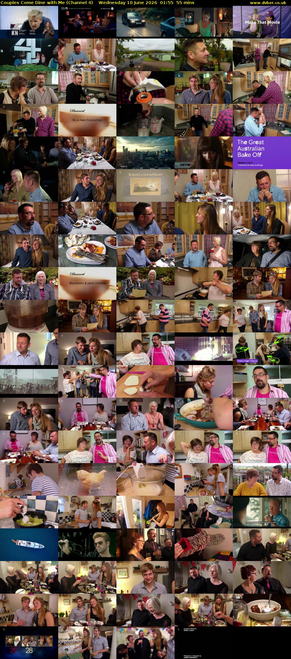 Couples Come Dine with Me (Channel 4) Wednesday 10 June 2026 01:55 - 02:50