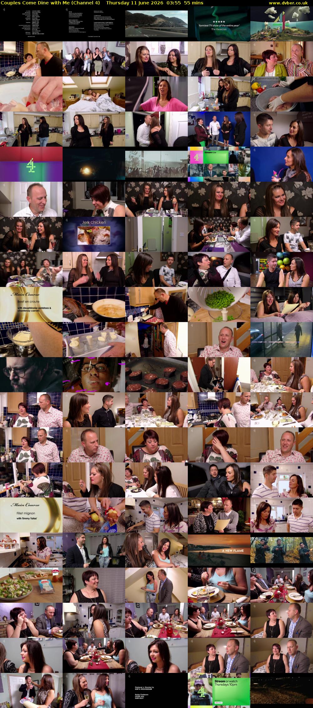 Couples Come Dine with Me (Channel 4) Thursday 11 June 2026 03:55 - 04:50