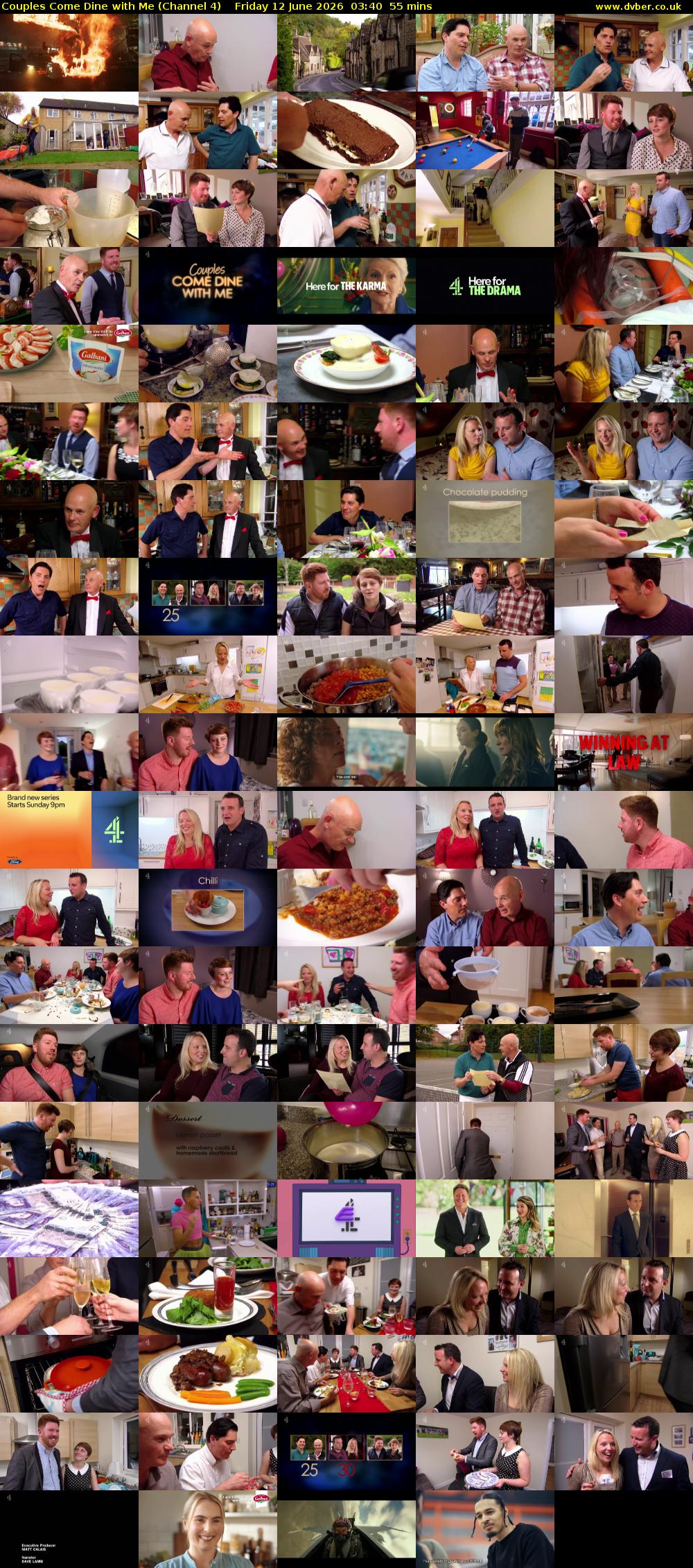 Couples Come Dine with Me (Channel 4) Friday 12 June 2026 03:40 - 04:35