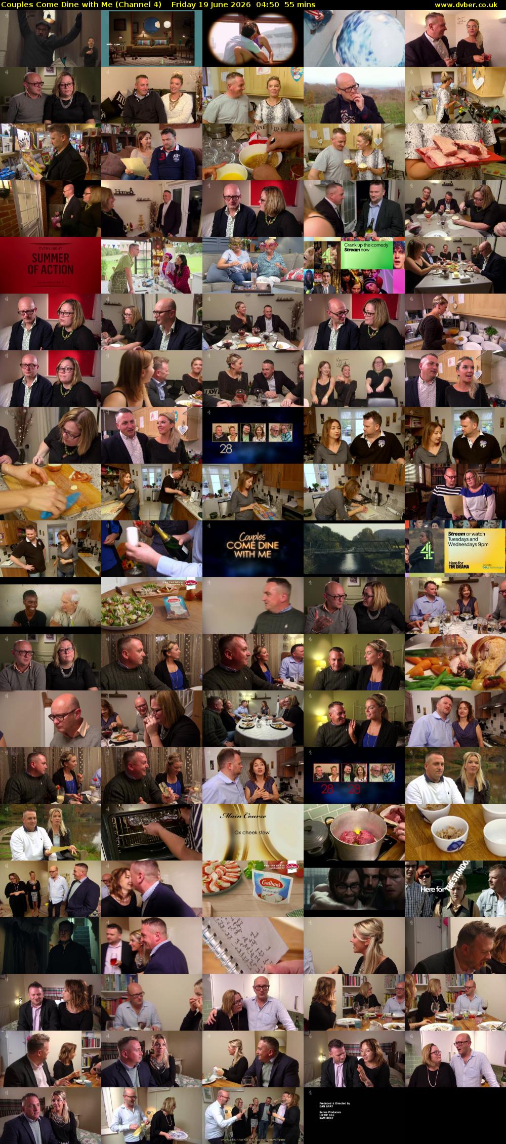Couples Come Dine with Me (Channel 4) Friday 19 June 2026 04:50 - 05:45