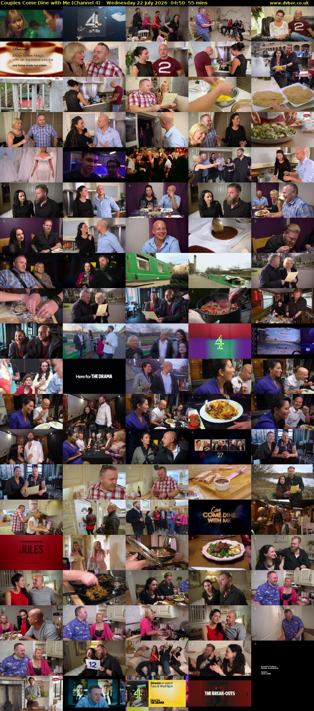 Couples Come Dine with Me (Channel 4) Wednesday 22 July 2026 04:50 - 05:45