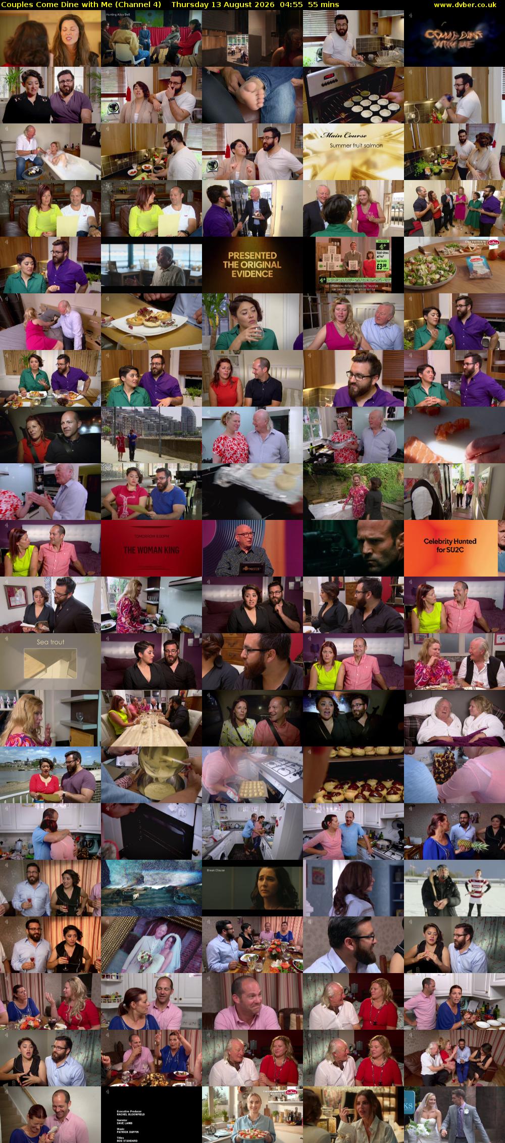 Couples Come Dine with Me (Channel 4) Thursday 13 August 2026 04:55 - 05:50