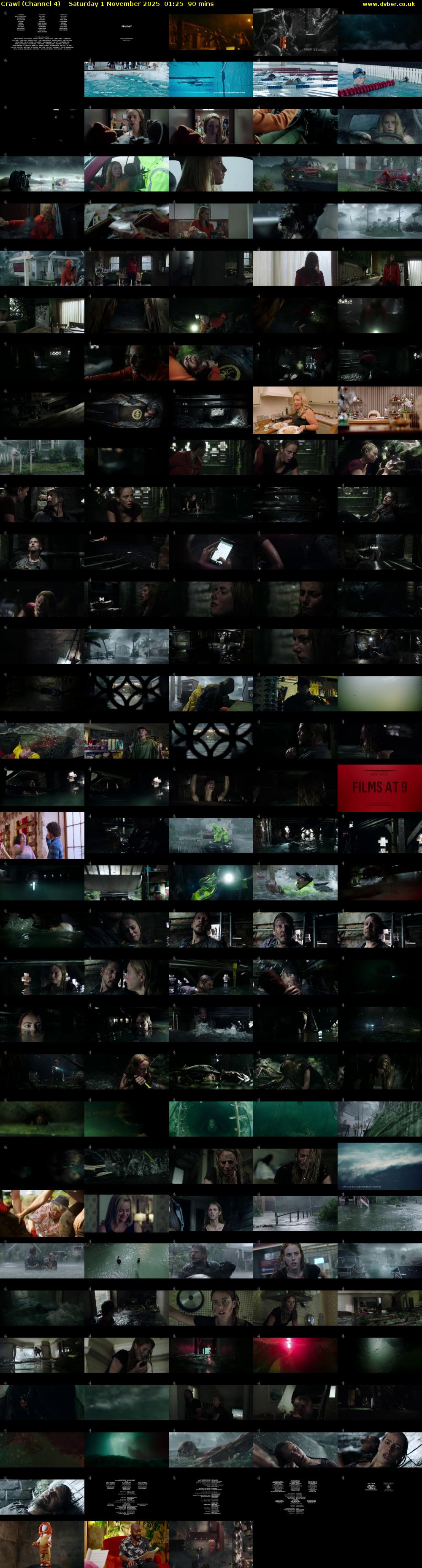 Crawl (Channel 4) Saturday 1 November 2025 01:25 - 02:55